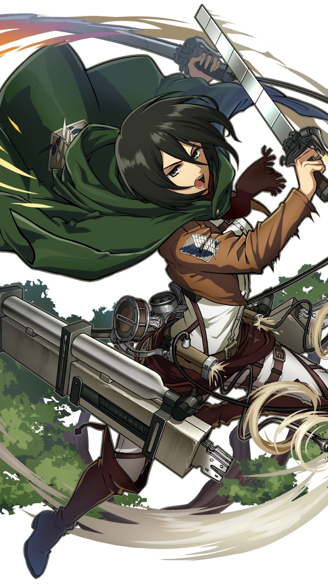 Baixar papel de parede para celular de Mikasa Ackerman, Ataque Dos Titãs, Anime gratuito.