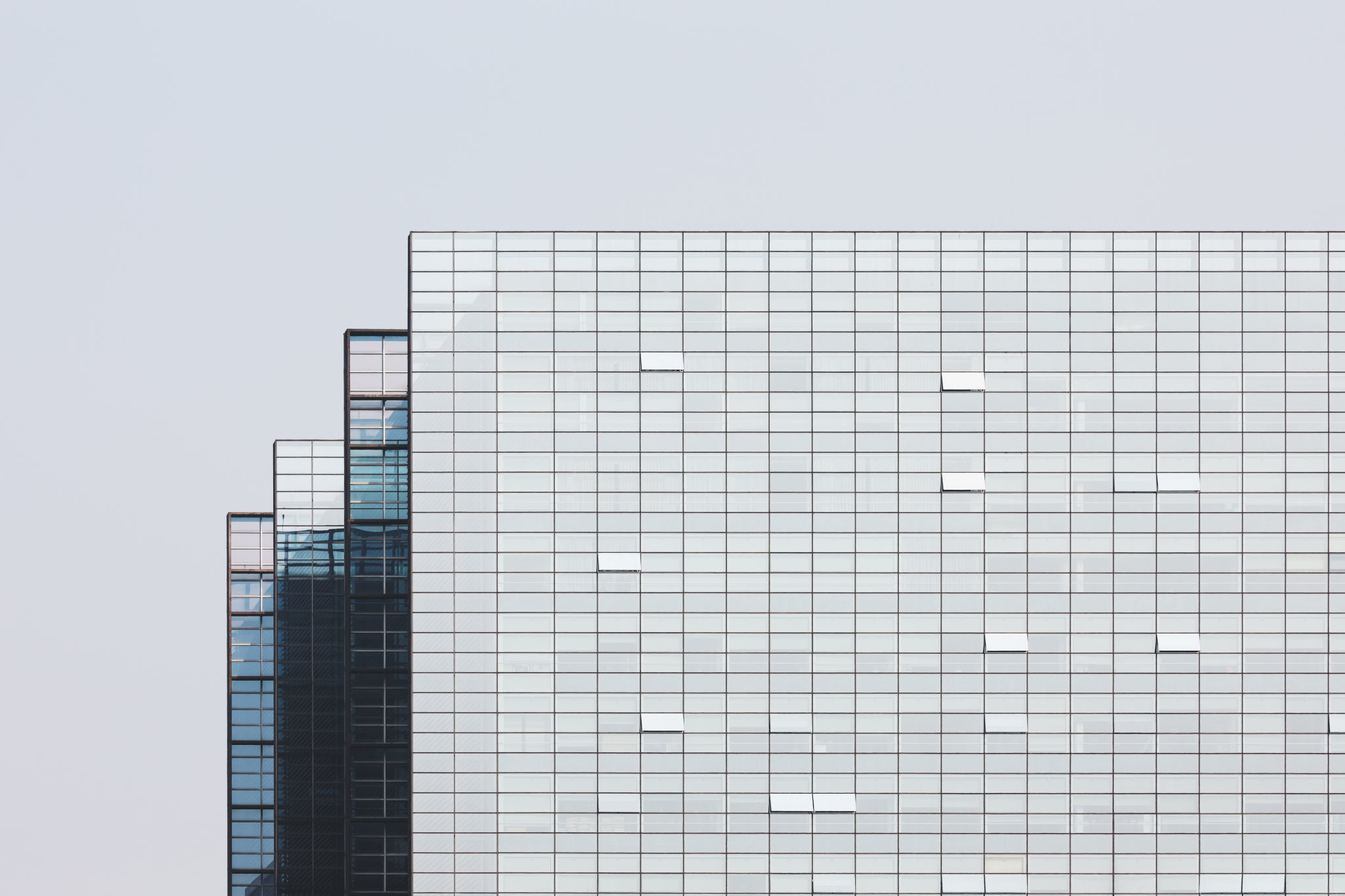 Download mobile wallpaper Skyscraper, Building, Glass, Japan, Man Made for free.