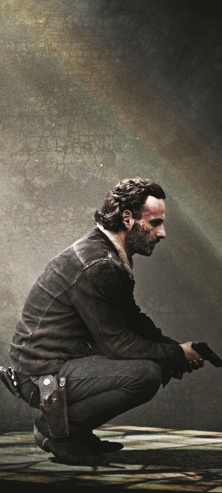 Handy-Wallpaper Fernsehserien, The Walking Dead, Rick Grimes, Andreas Lincoln kostenlos herunterladen.