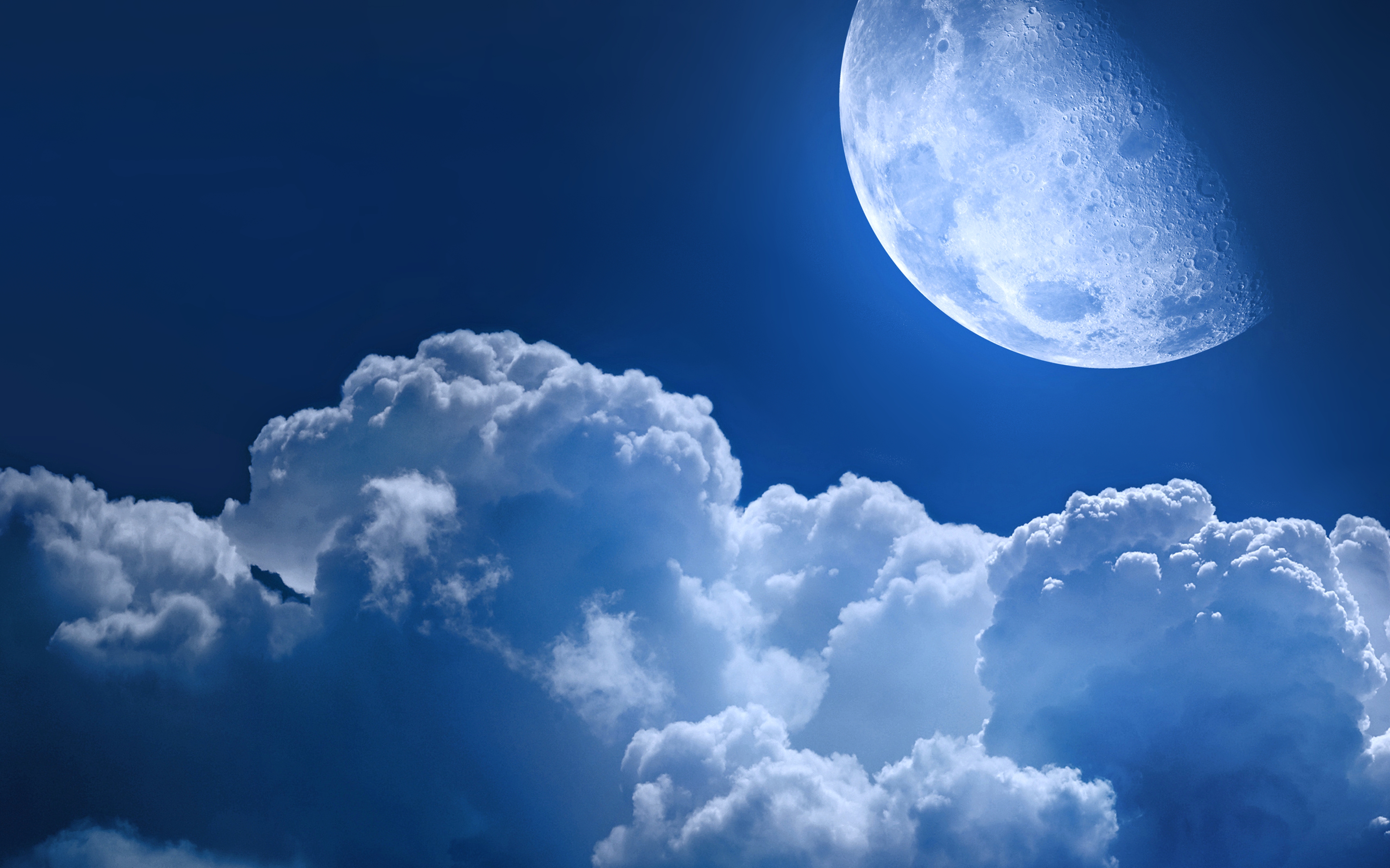 Download mobile wallpaper Sky, Moon, Earth, Cloud for free.