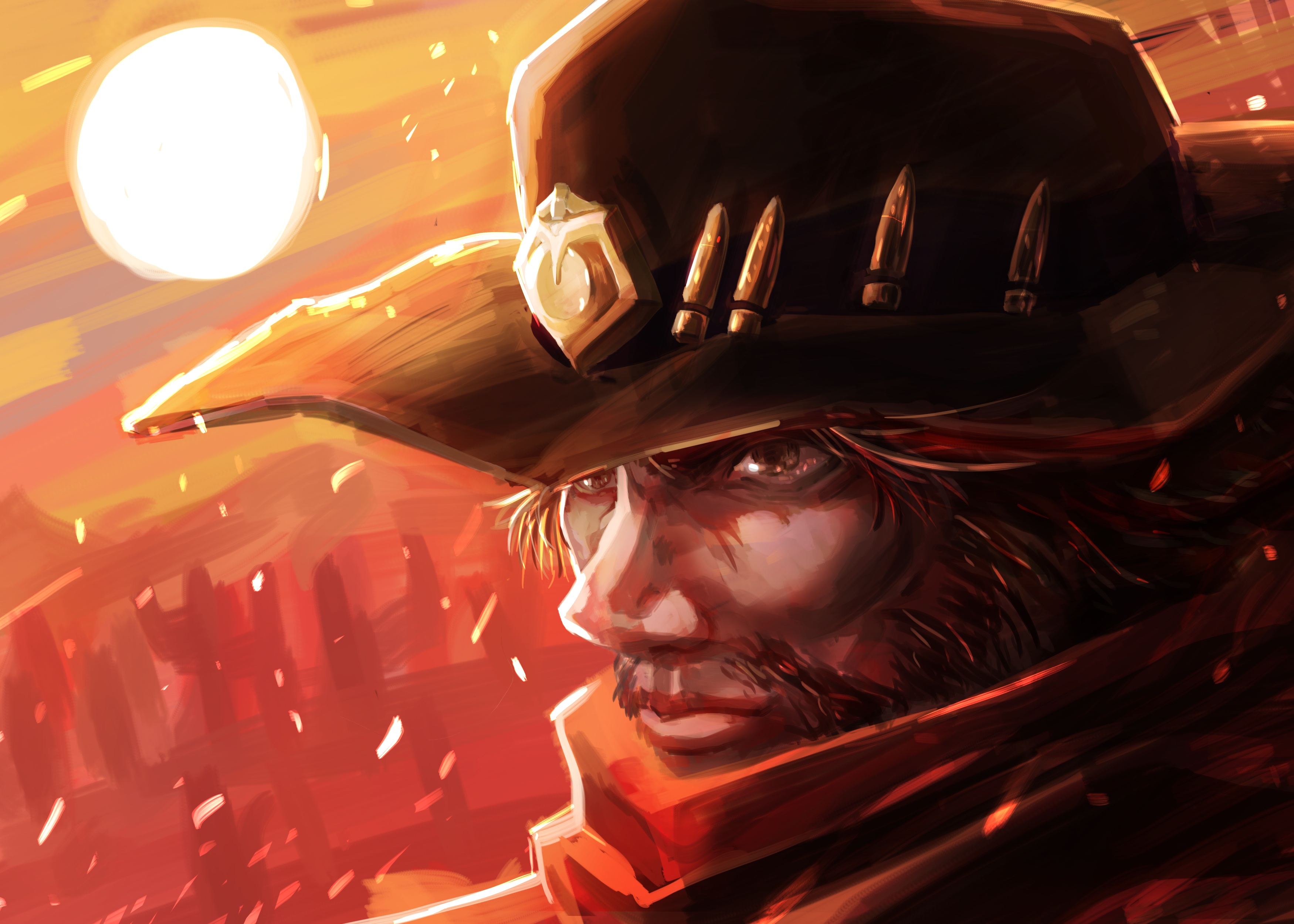 Mobile Wallpaper Mccree (Overwatch) 