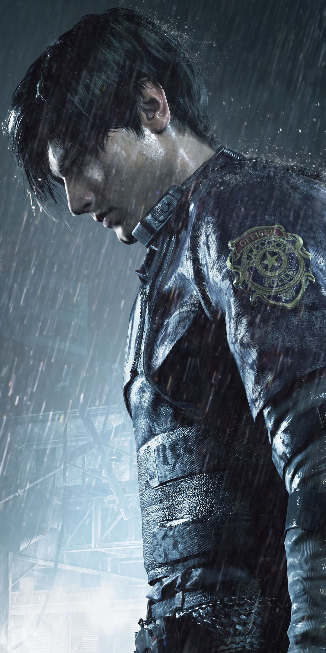 Handy-Wallpaper Resident Evil, Computerspiele, Leon S Kennedy, Resident Evil 2 (2019) kostenlos herunterladen.