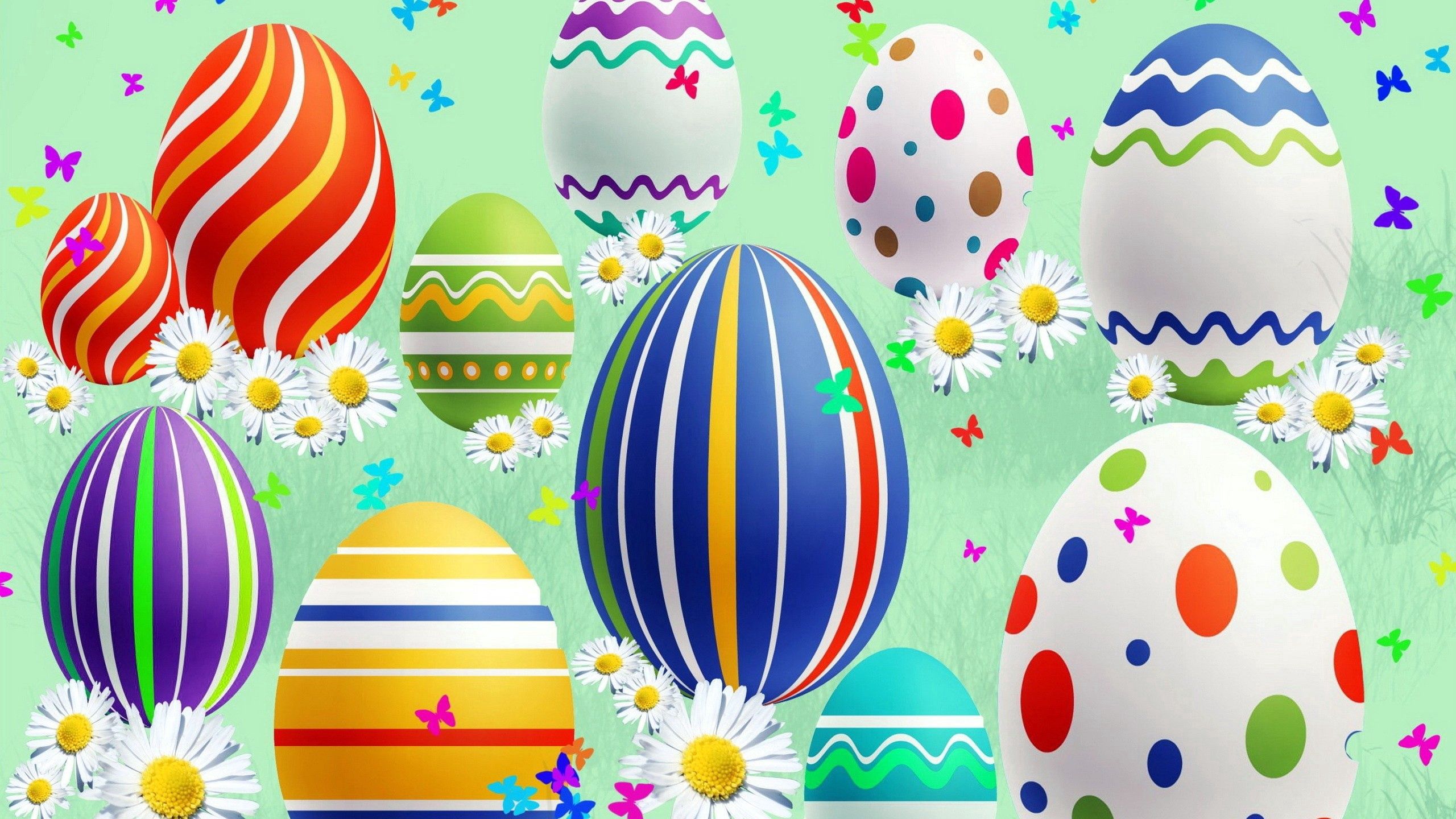 colorful, colourful, patterns, holidays, easter, lines, holiday