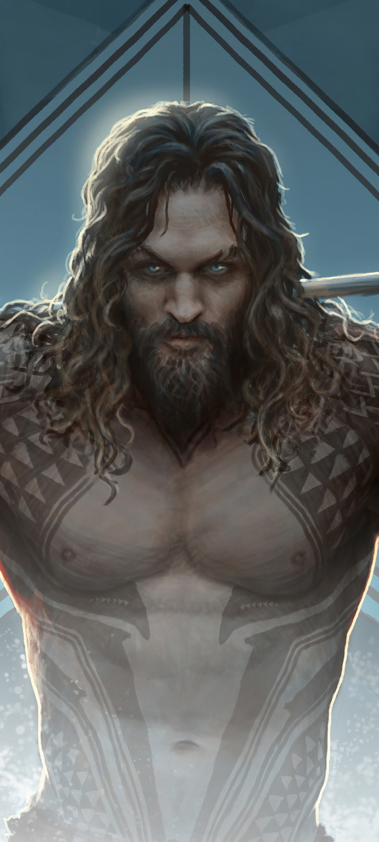 Handy-Wallpaper Filme, Dc Comics, Aquaman, Jason Momoa kostenlos herunterladen.