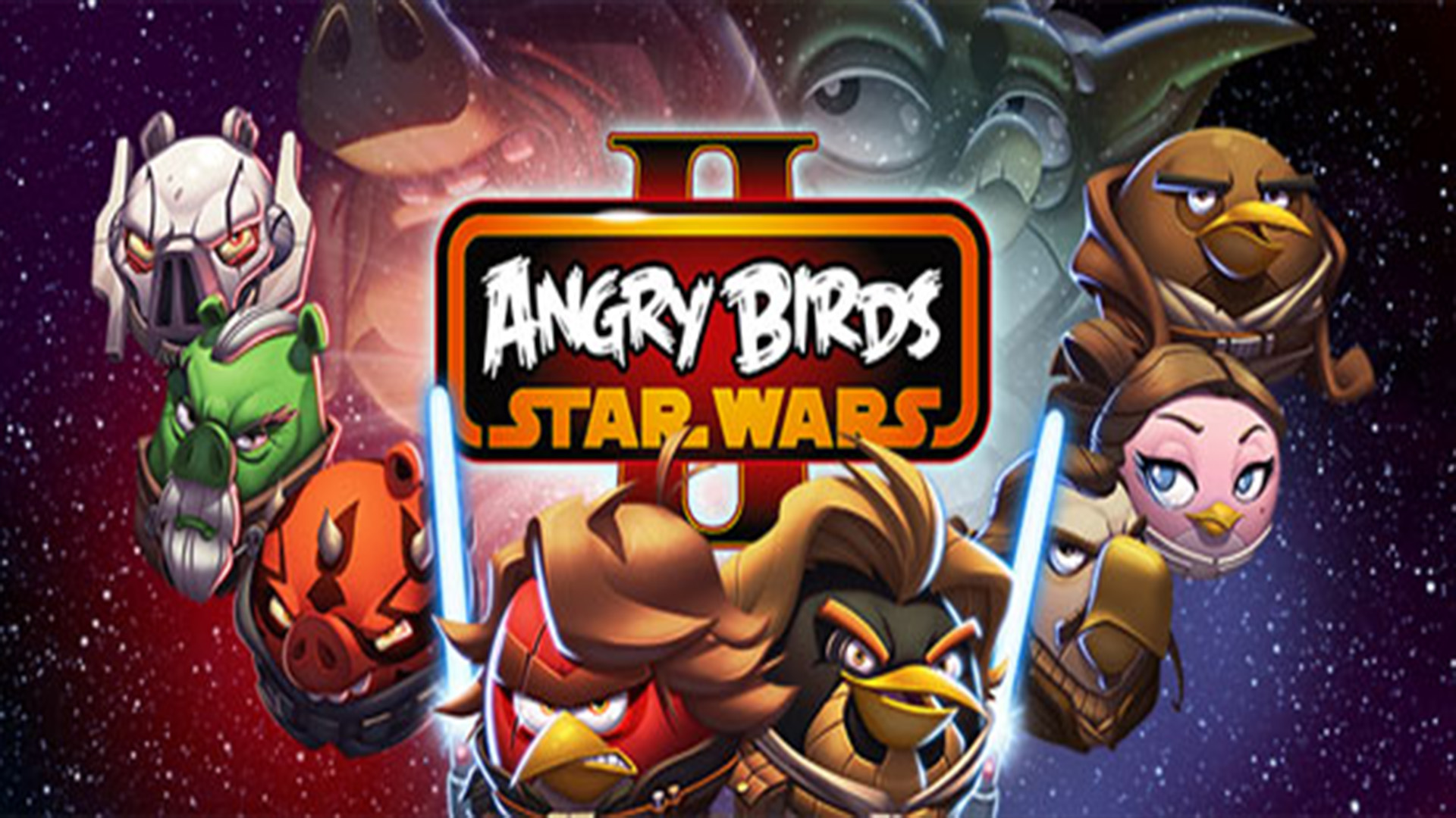 Handy-Wallpaper Wütende Vögel: Star Wars 2, Angry Birds, Computerspiele kostenlos herunterladen.