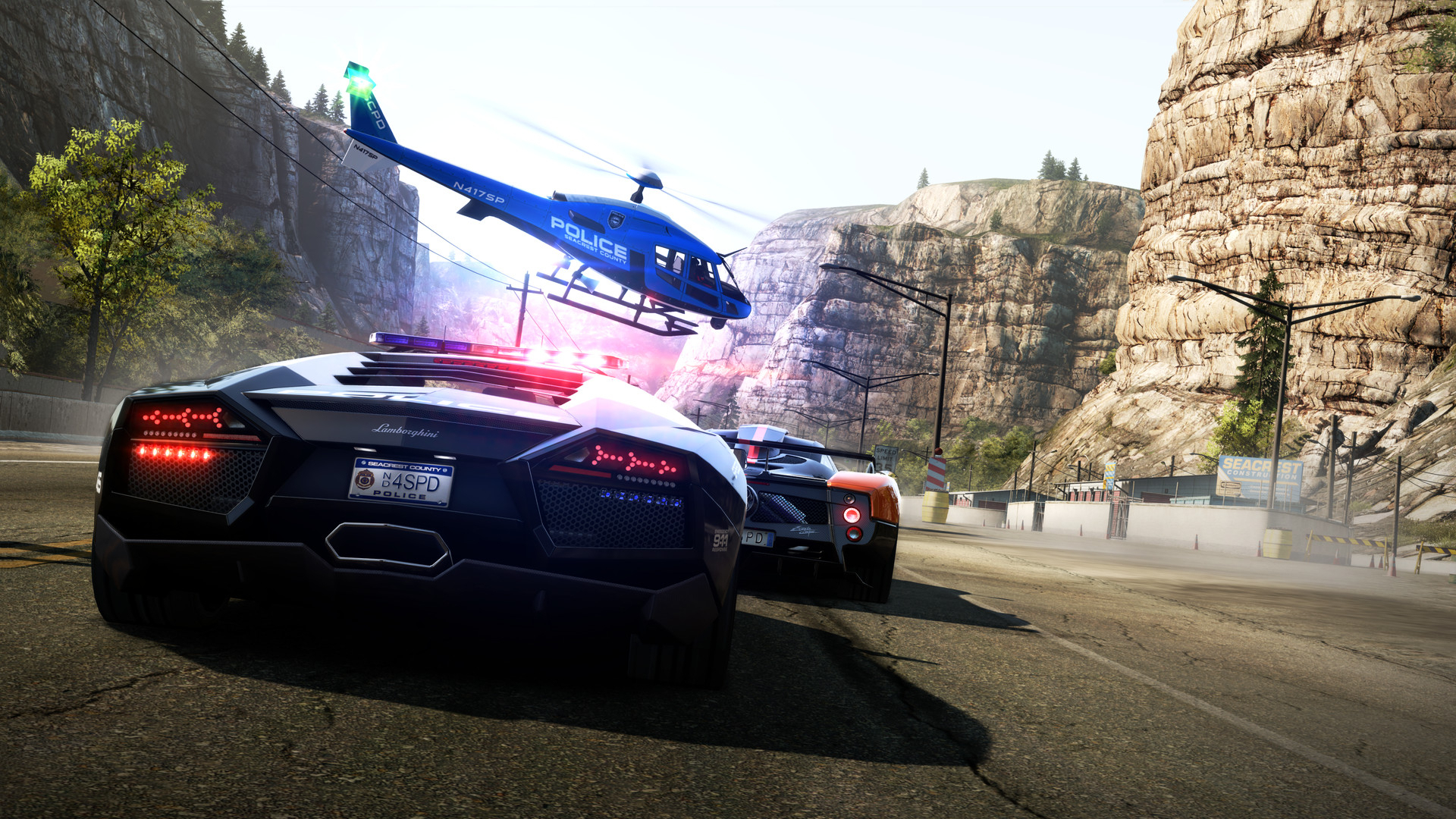 Laden Sie Need For Speed: Hot Pursuit HD-Desktop-Hintergründe herunter