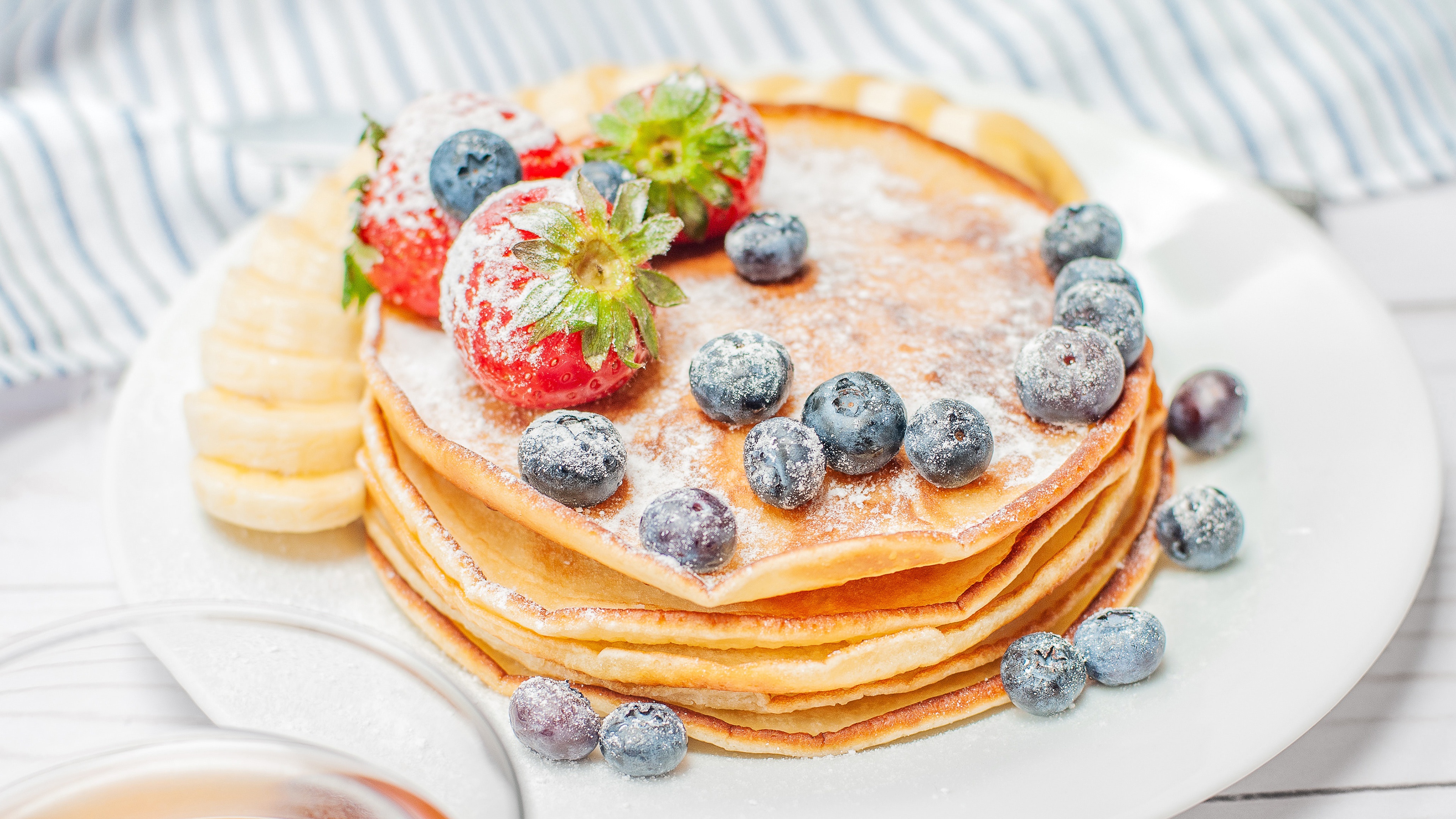 Téléchargez des papiers peints mobile Nourriture, Petit Déjeuner, Crêpe gratuitement.