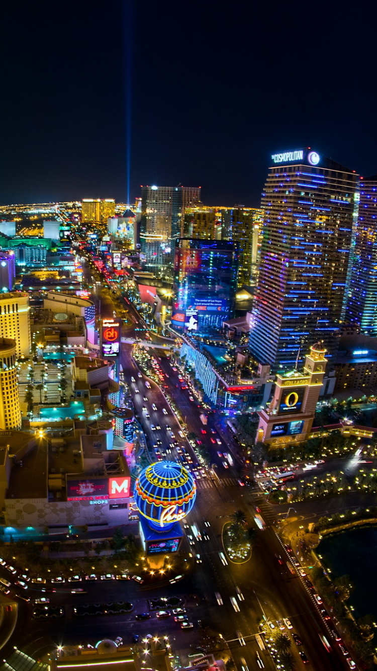 Download mobile wallpaper Cities, Las Vegas, Man Made for free.