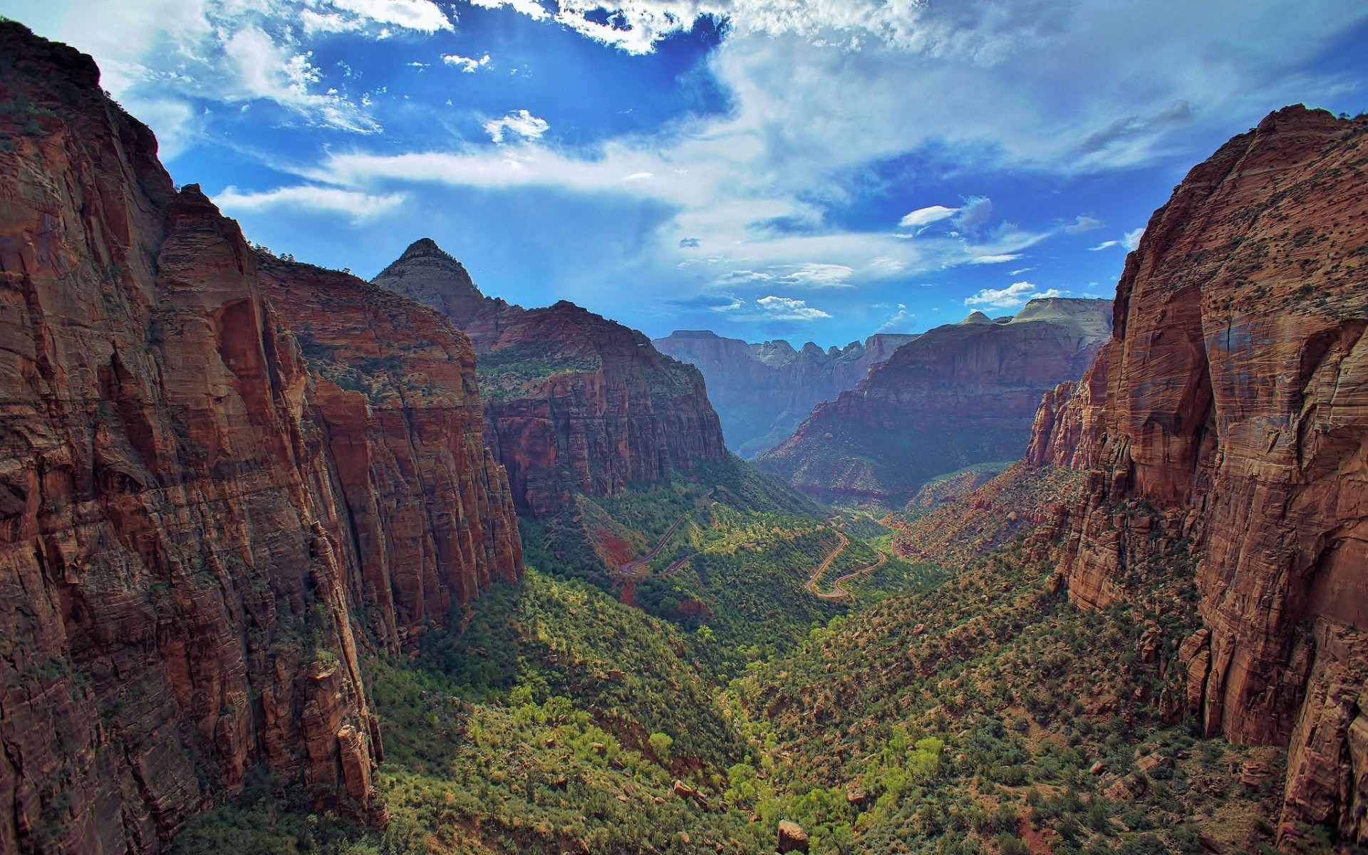zion national park, earth