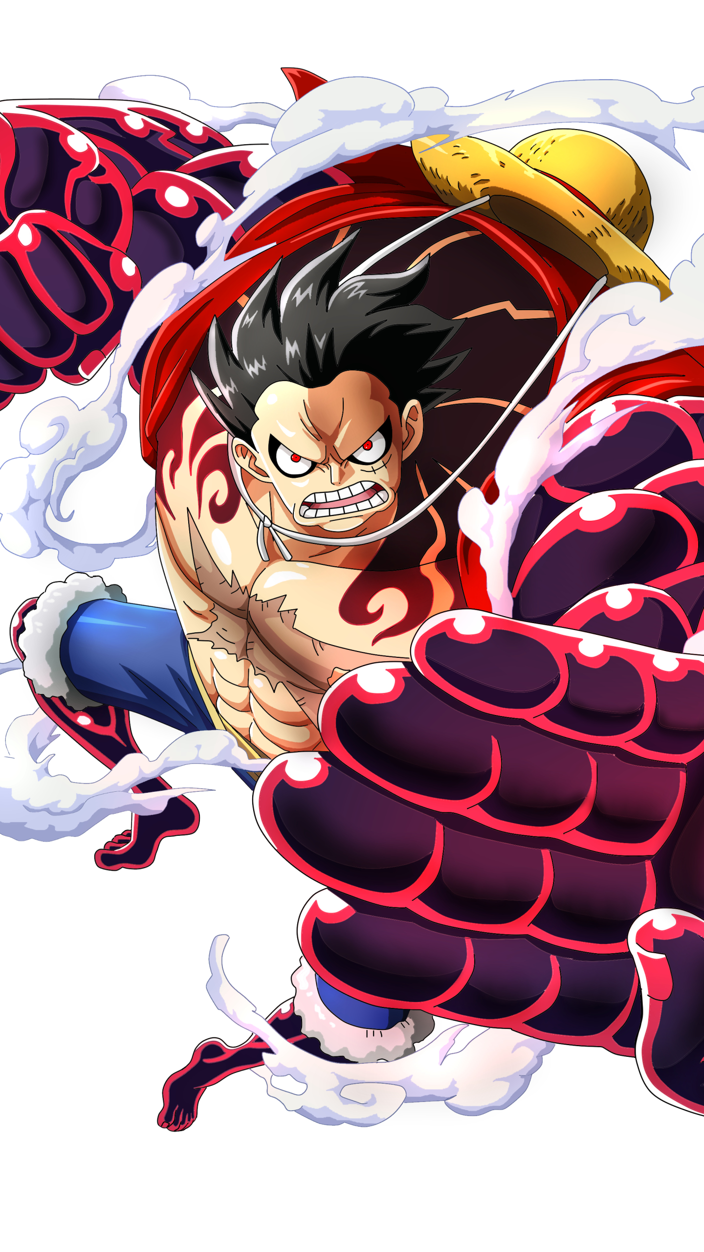 Handy-Wallpaper Animes, One Piece, Affe D Luffy kostenlos herunterladen.