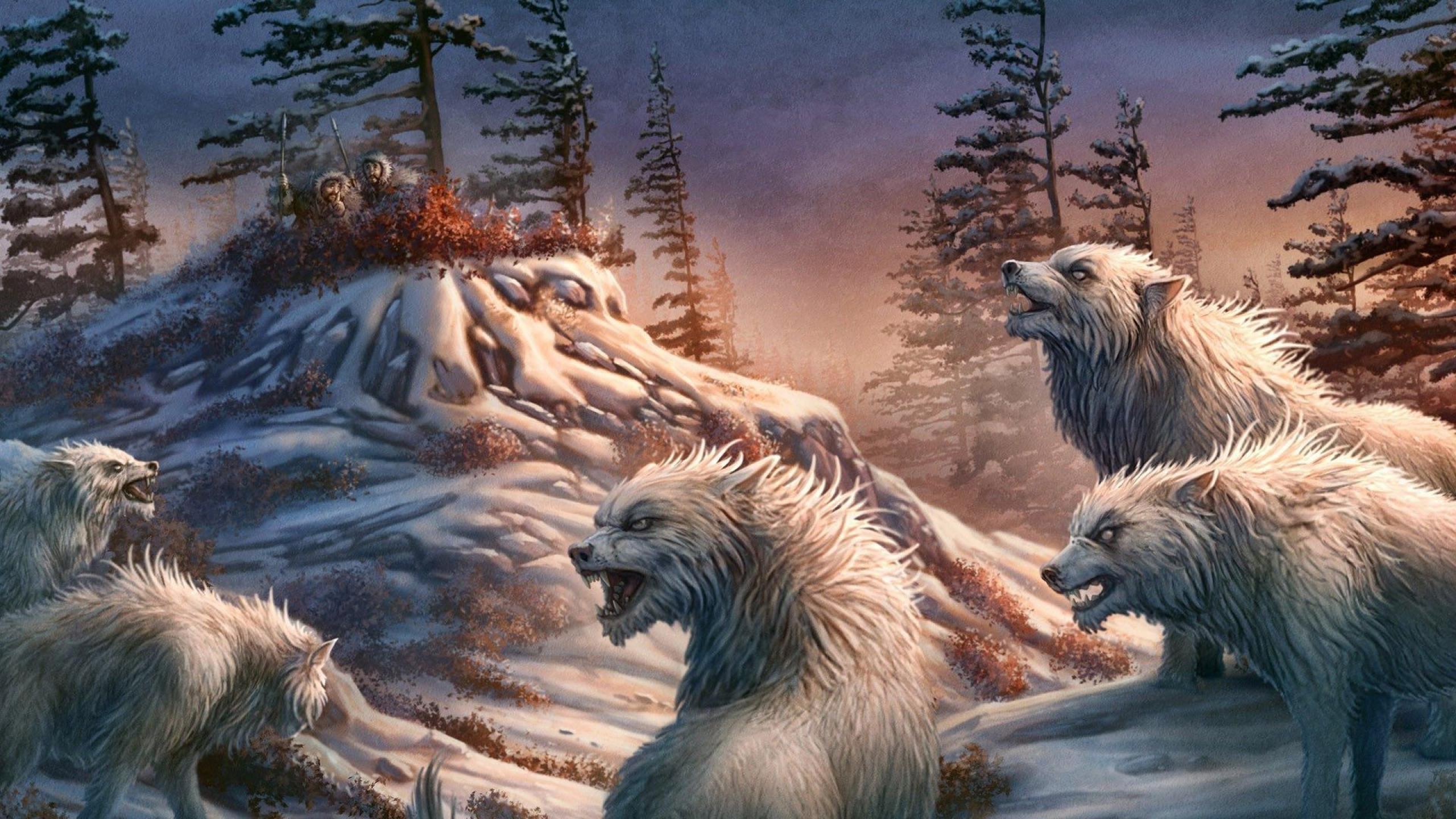 Laden Sie das Fantasie, Wolf, Fantasietiere-Bild kostenlos auf Ihren PC-Desktop herunter
