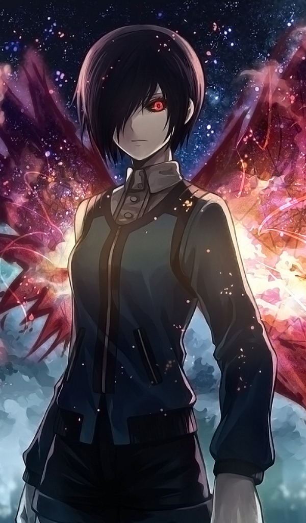 Download mobile wallpaper Anime, Wings, Tokyo Ghoul, Touka Kirishima for free.