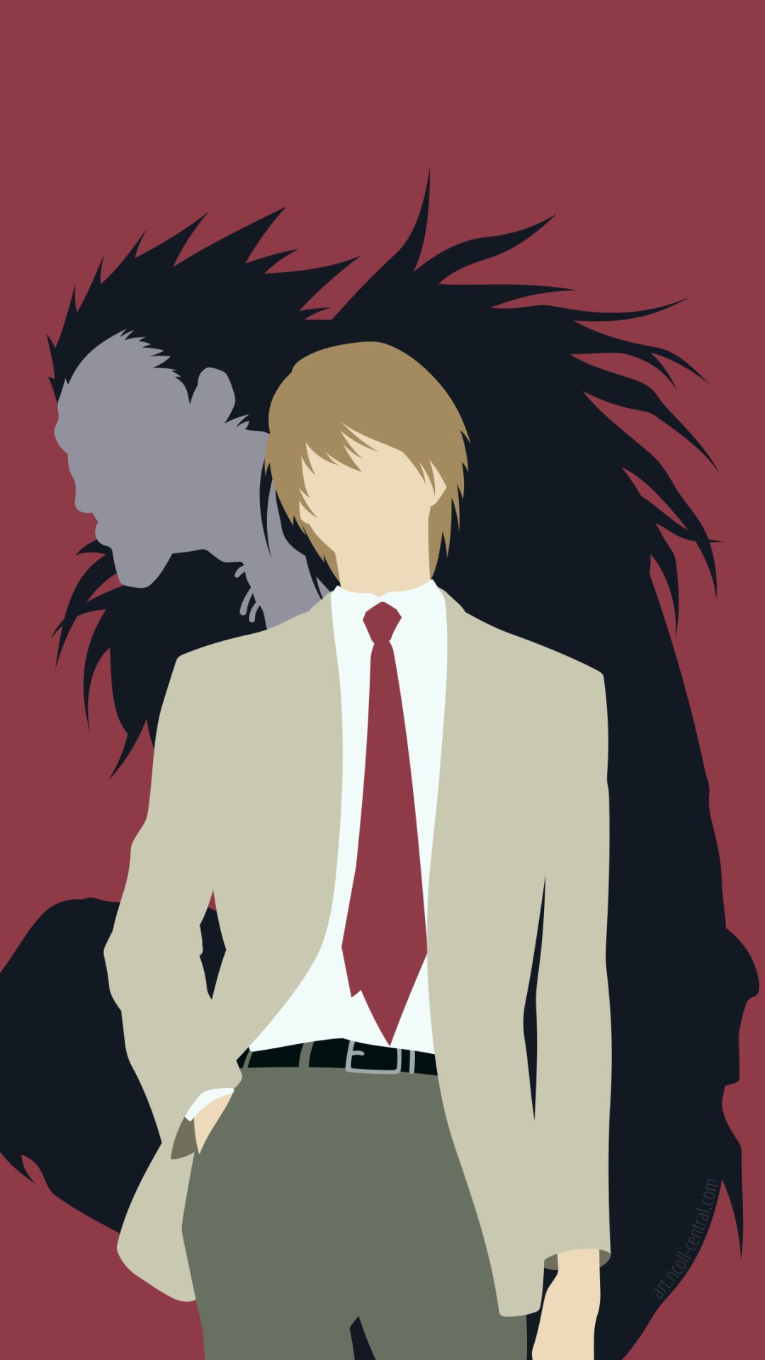 Download mobile wallpaper Anime, Death Note, Light Yagami, Ryuk (Death Note) for free.