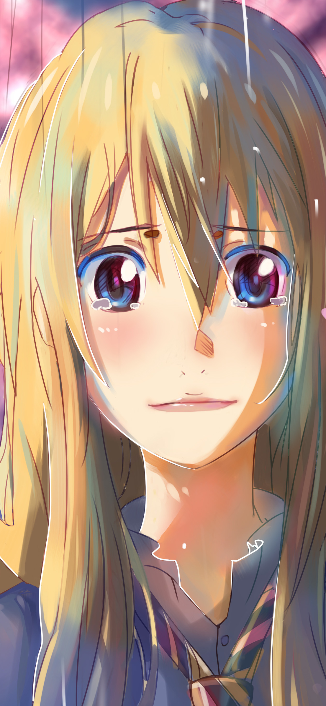 Handy-Wallpaper Animes, Kaori Miyazono, Ihre Lüge Im April kostenlos herunterladen.