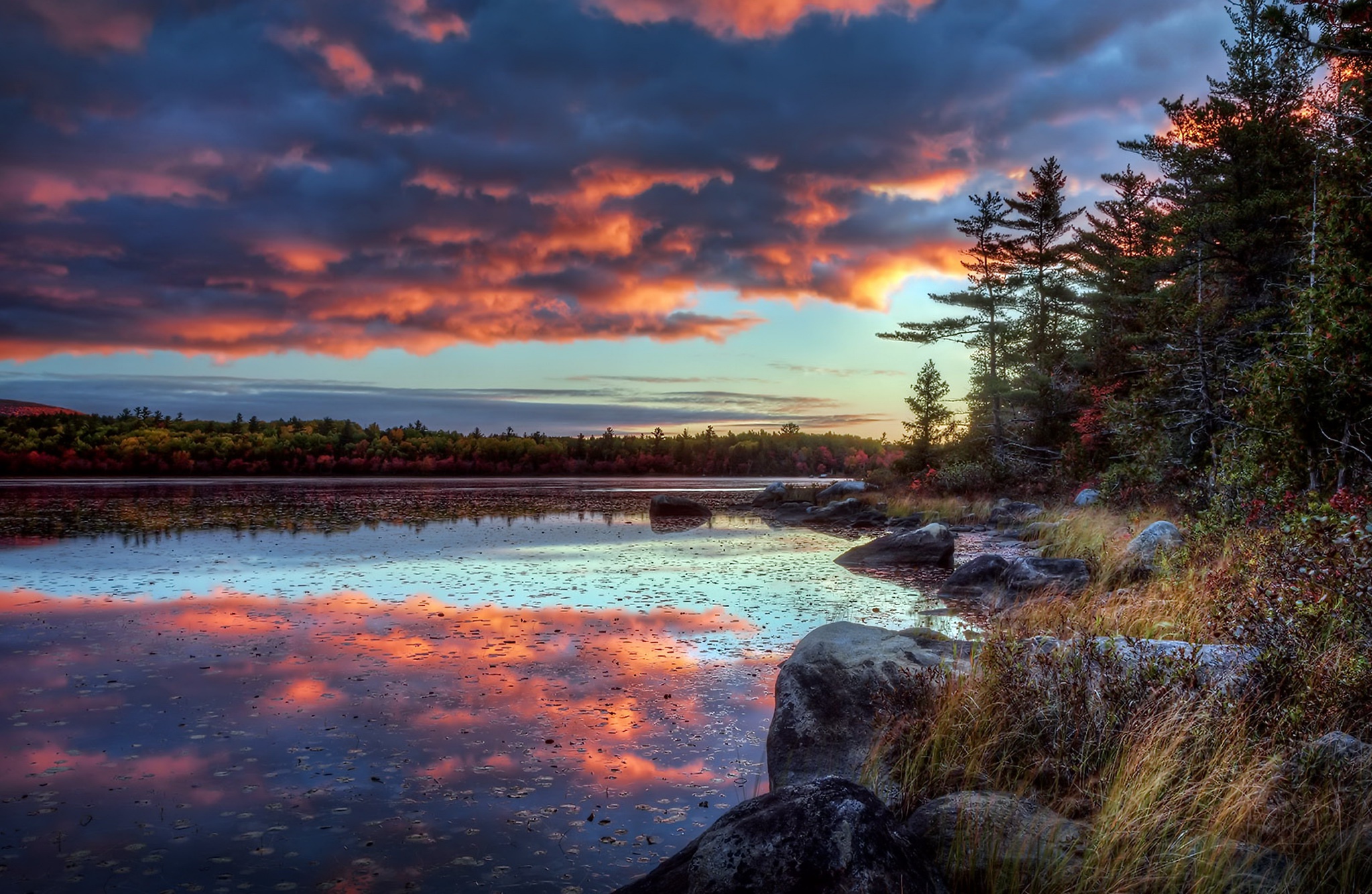 Laden Sie das Natur, Seen, See, Wolke, Sonnenuntergang, Erde/natur-Bild kostenlos auf Ihren PC-Desktop herunter