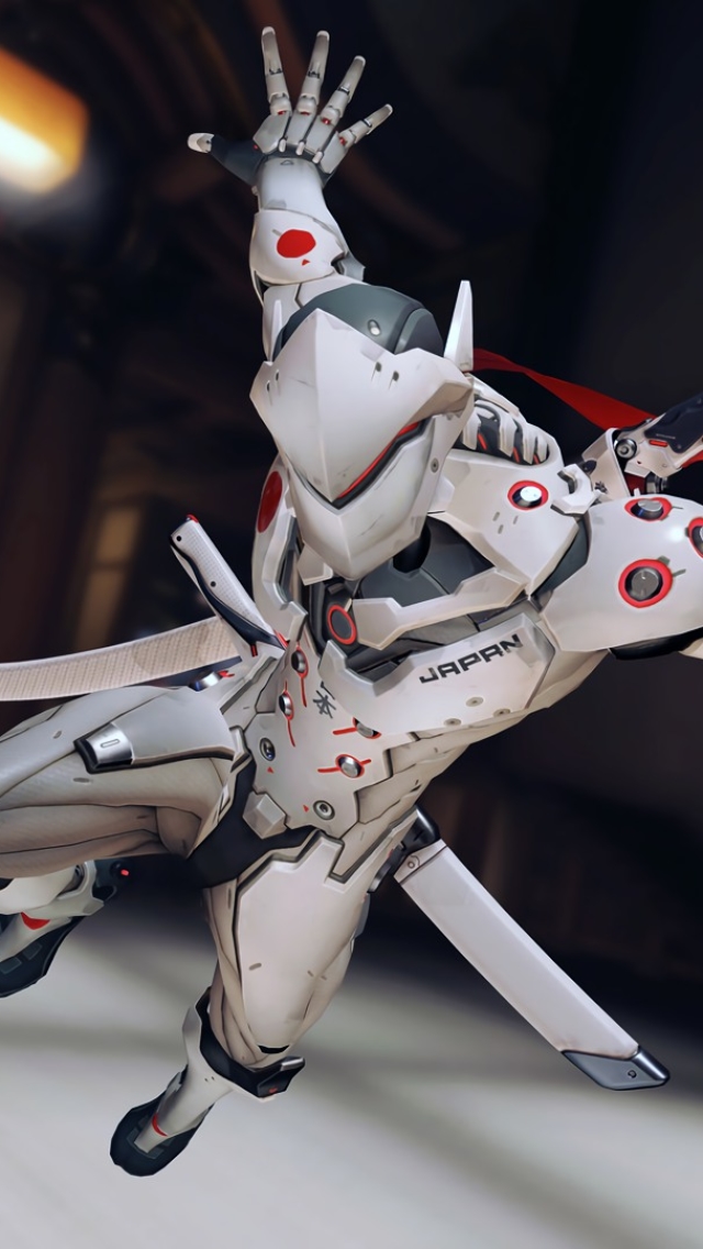 Descarga gratuita de fondo de pantalla para móvil de Overwatch, Videojuego, Genji (Supervisión), Genji Shimada.