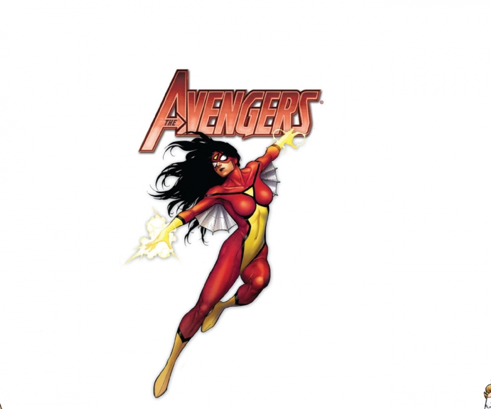 Download mobile wallpaper Avengers, Comics, The Avengers, Spider Woman for free.