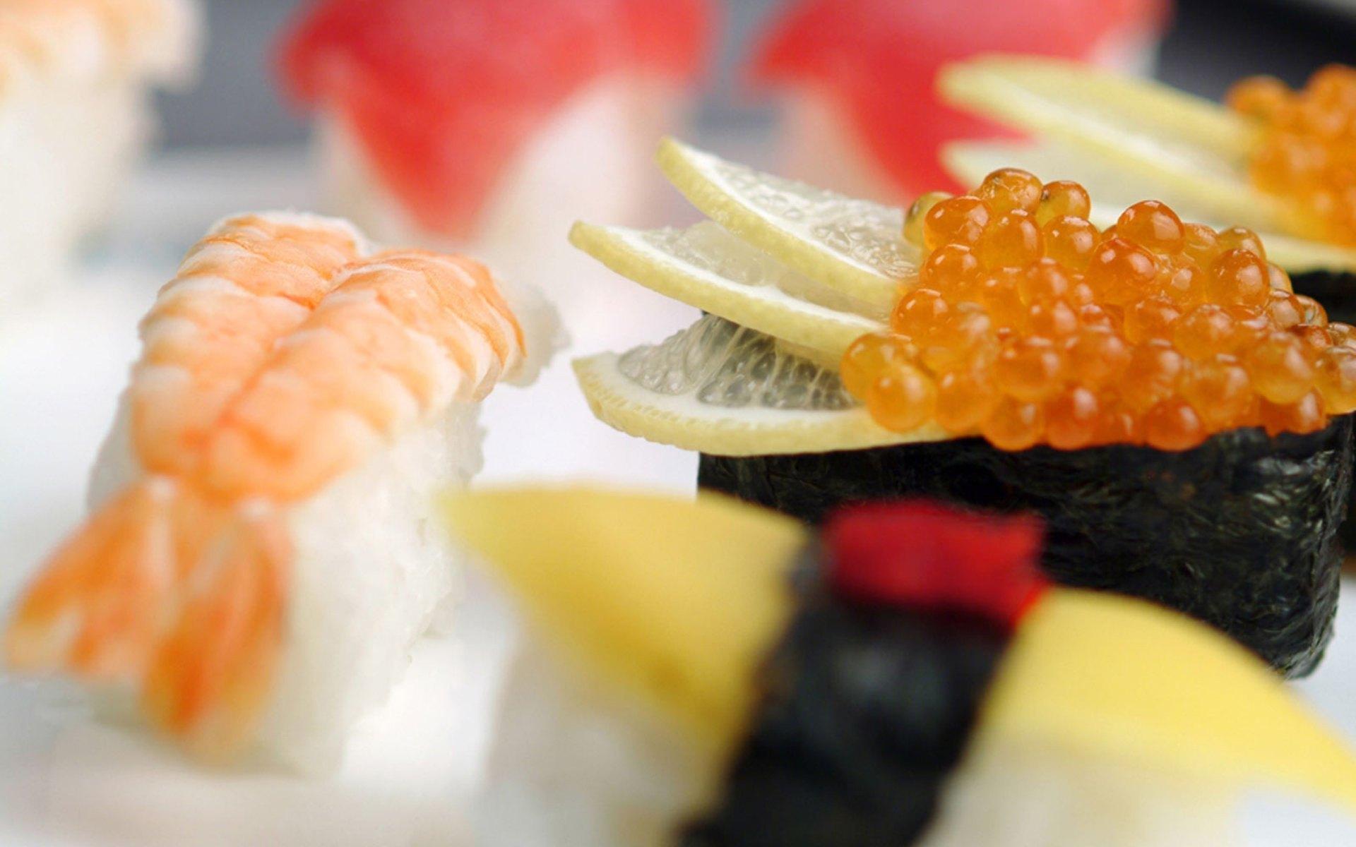 Handy-Wallpaper Lebensmittel, Sushi kostenlos herunterladen.