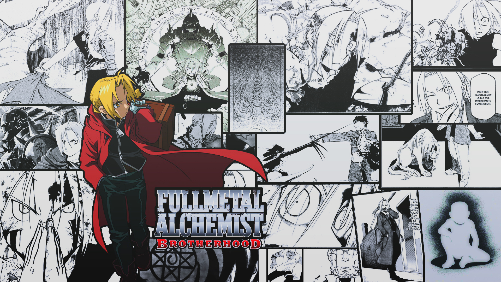 Téléchargez gratuitement l'image Fullmetal Alchemist, Animé, Edward Elric, Alphonse Elric sur le bureau de votre PC