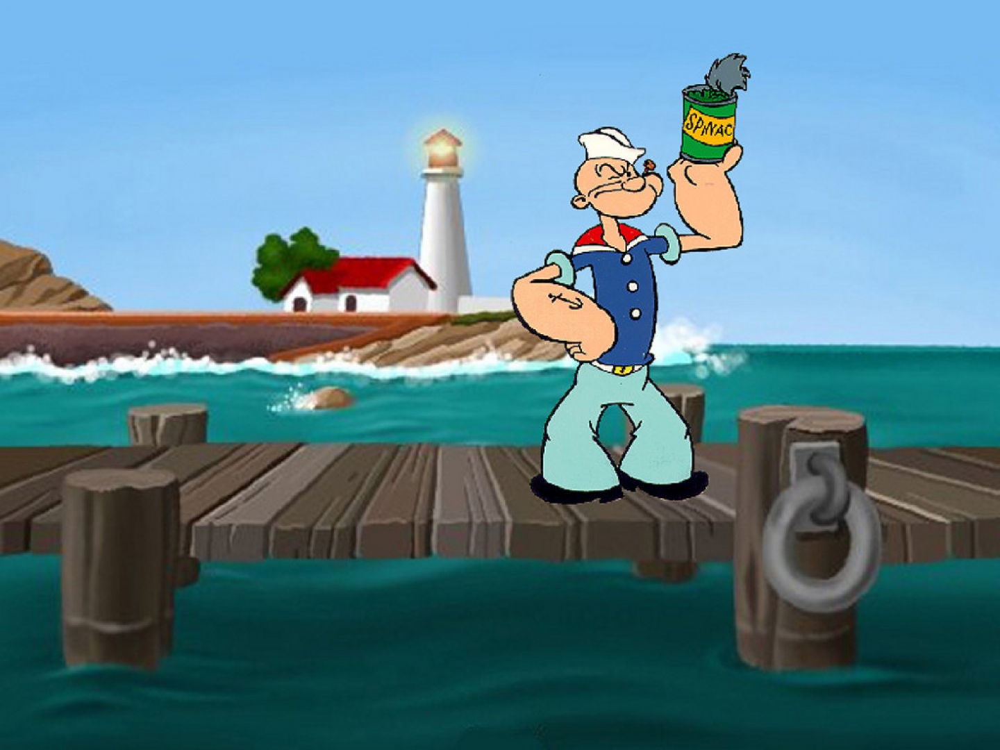 Die besten Popeye Der Seemann Mit Dem Harten Schlag-Hintergründe für den Telefonbildschirm