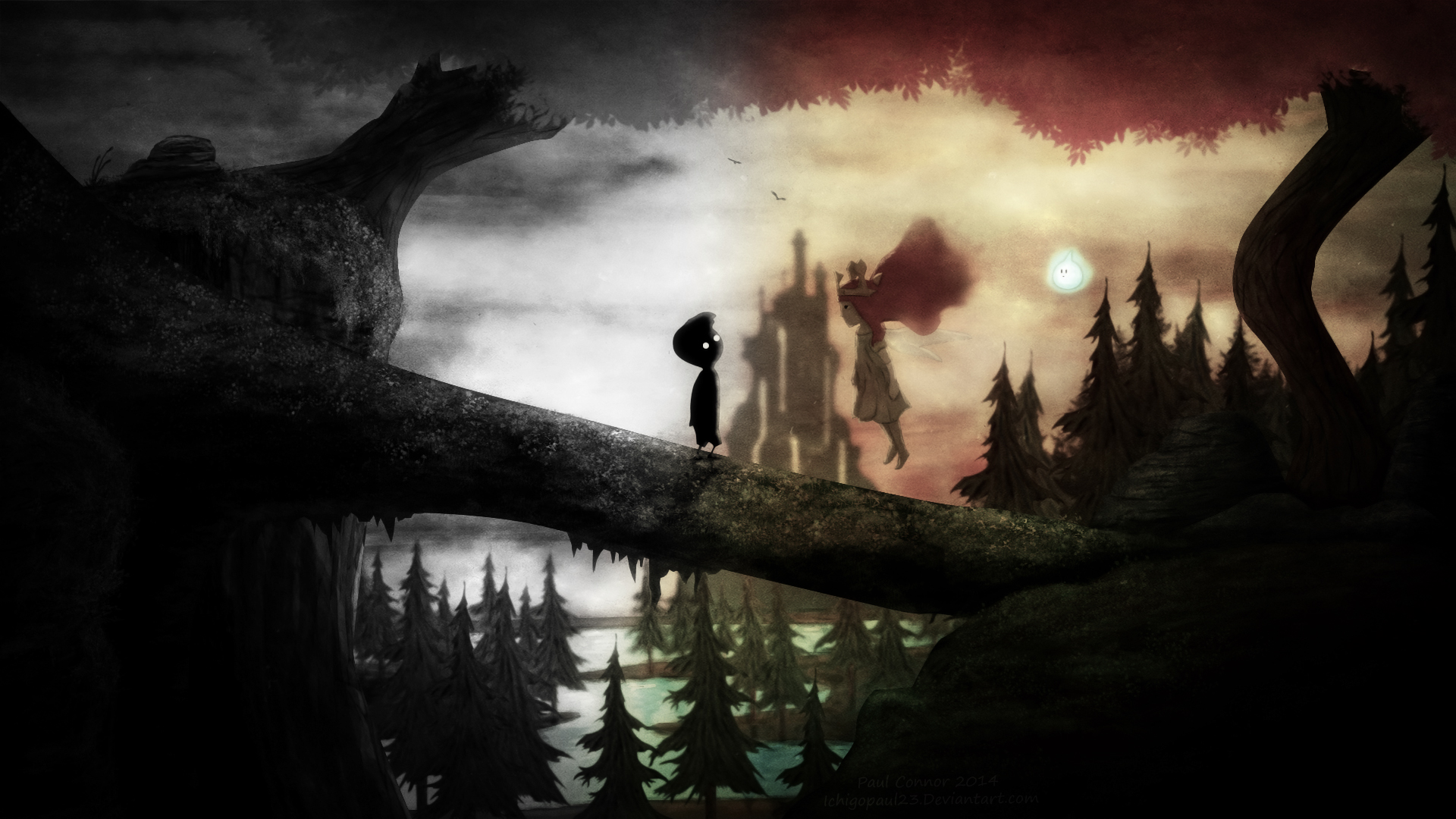video game, crossover, child of light, limbo (video game)