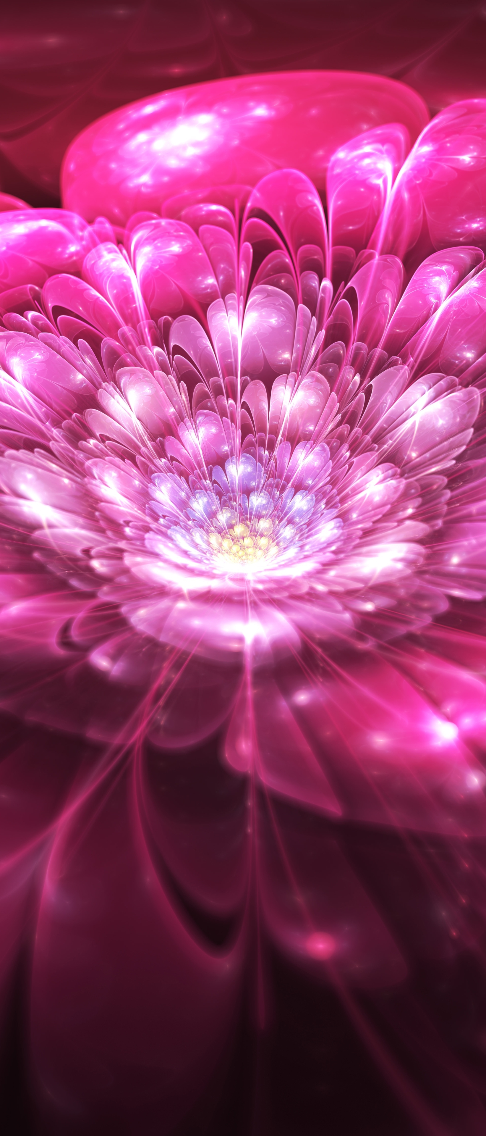 Free download wallpaper Flowers, Pink, Flower, Artistic on your PC desktop