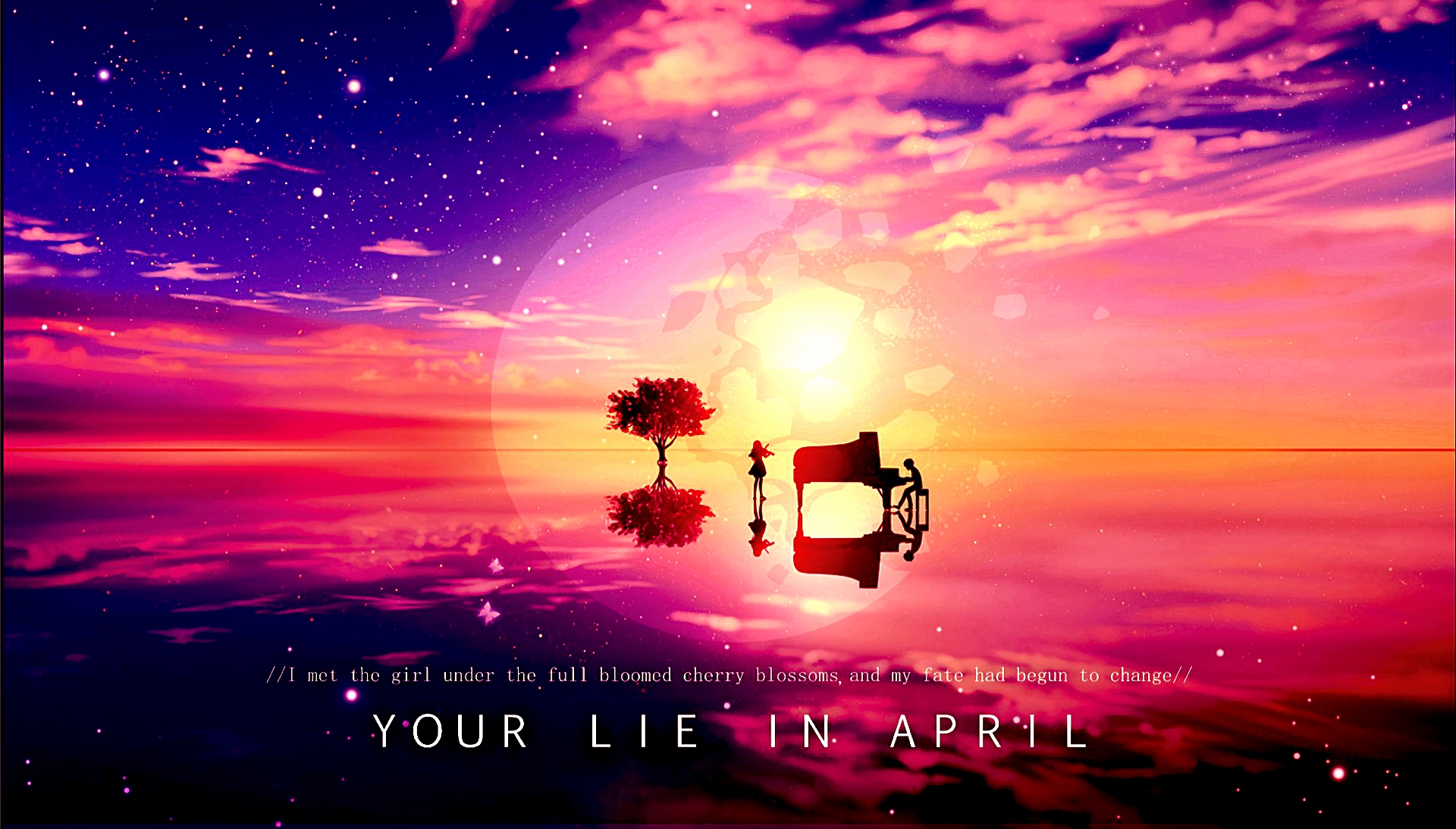 Téléchargez des papiers peints mobile Animé, Kousei Arima, Kaori Miyazono, Your Lie In April gratuitement.