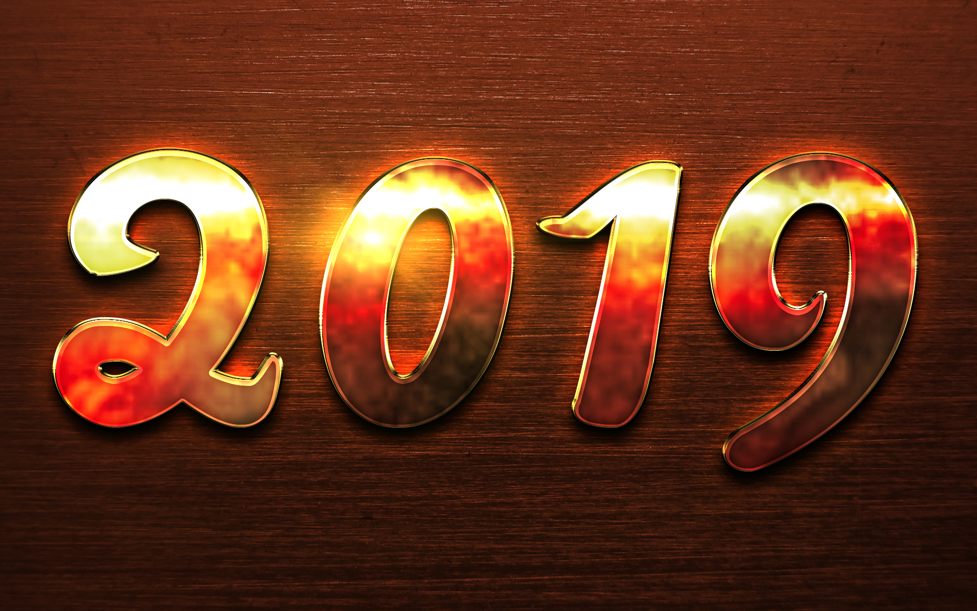 Téléchargez des papiers peints mobile Nouvel An, Vacances, Nouvel An 2019 gratuitement.
