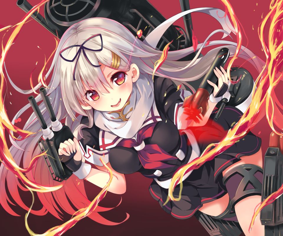 Baixe gratuitamente a imagem Anime, Coleção Kantai, Yuudachi (Kancolle) na área de trabalho do seu PC