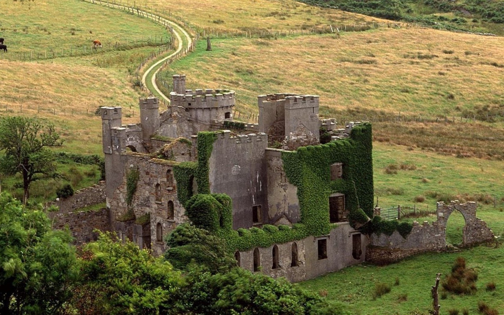 1473597 Bildschirmschoner und Hintergrundbilder Clifden Castle auf Ihrem Telefon. Laden Sie  Bilder kostenlos herunter