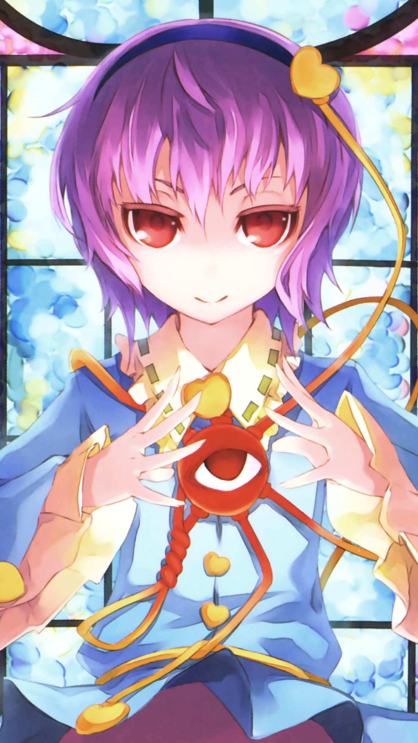 Descarga gratuita de fondo de pantalla para móvil de Animado, Touhou, Satori Komeiji.