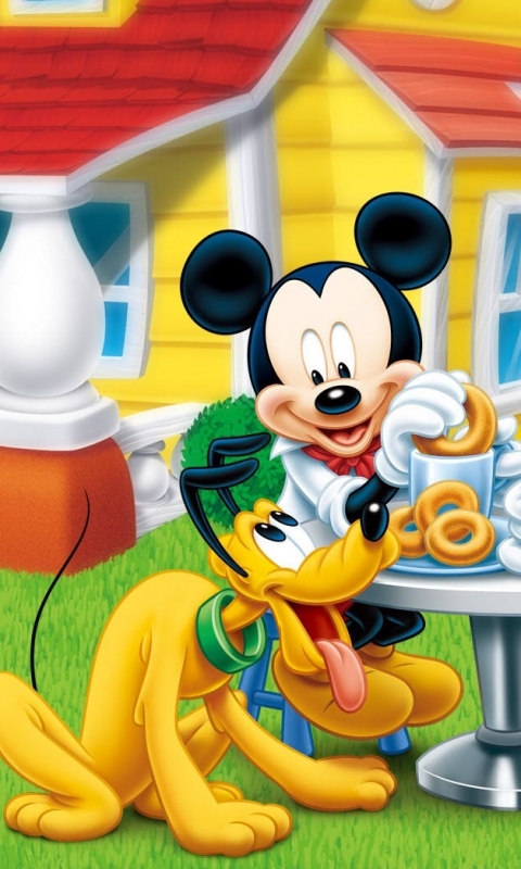 Download mobile wallpaper Pluto, Movie, Disney, Mickey Mouse, Minnie Mouse for free.