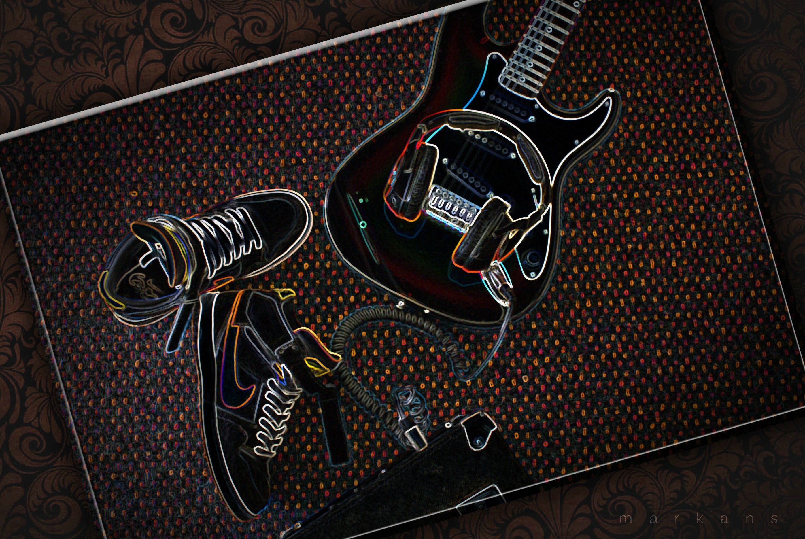 Download mobile wallpaper Music, Guitar for free.