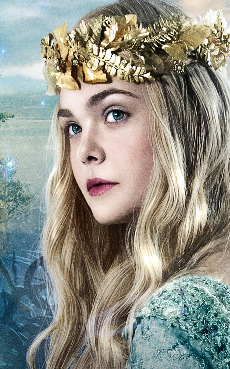 Download mobile wallpaper Movie, Maleficent, Elle Fanning for free.
