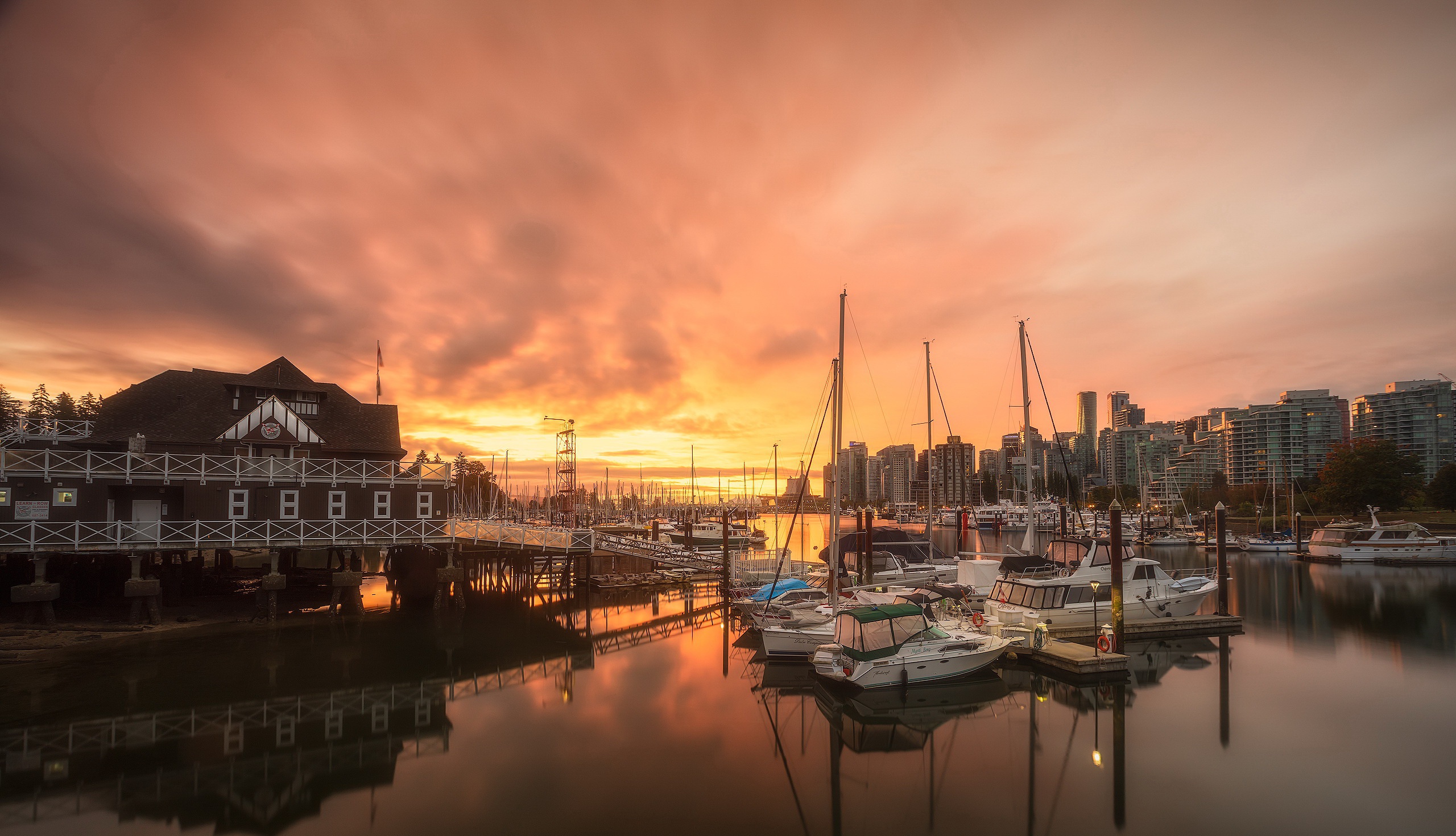 Free download wallpaper Canada, Yacht, Vancouver, Vehicles on your PC desktop