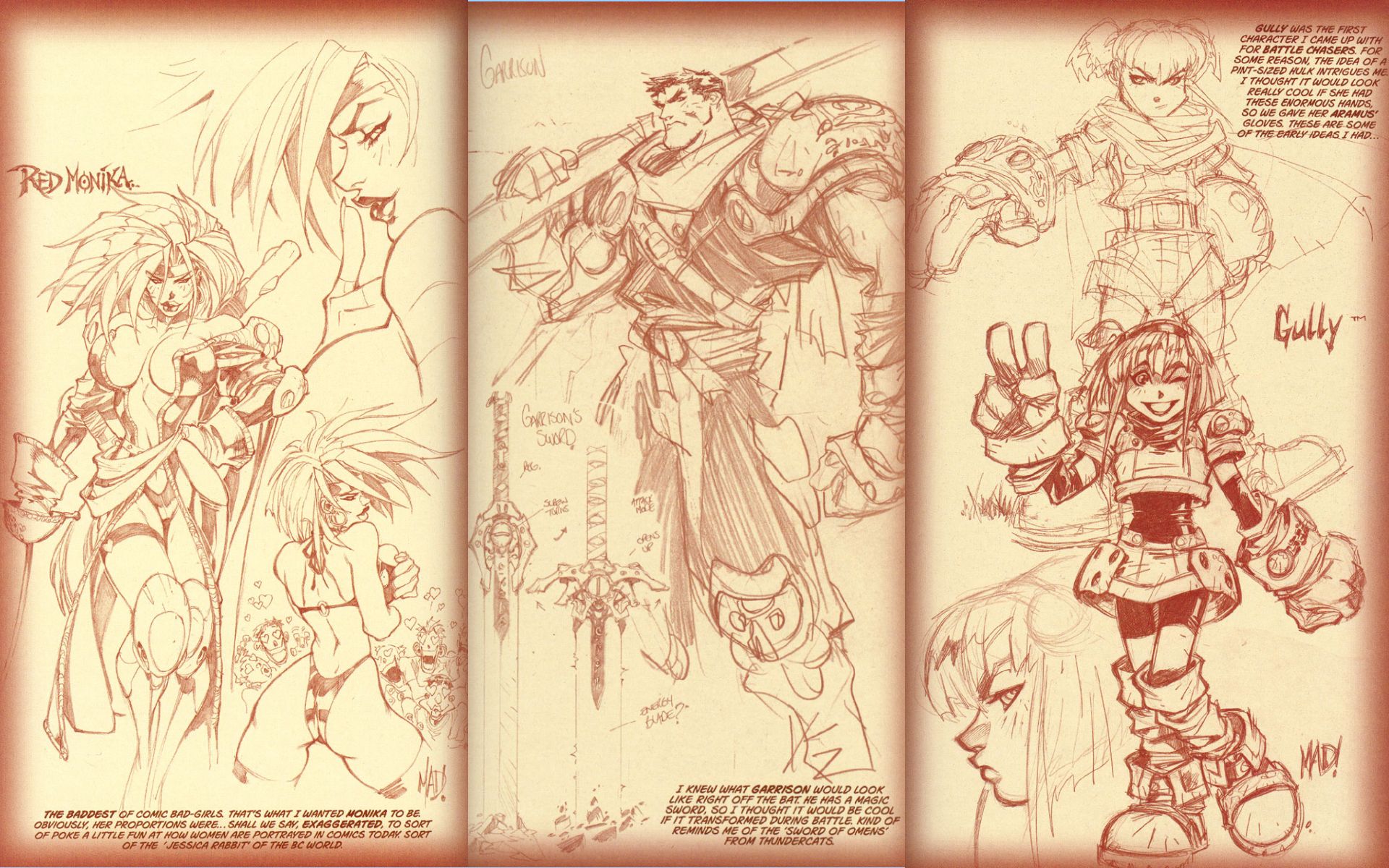 710556 baixar papel de parede história em quadrinhos, battle chasers - protetores de tela e imagens gratuitamente
