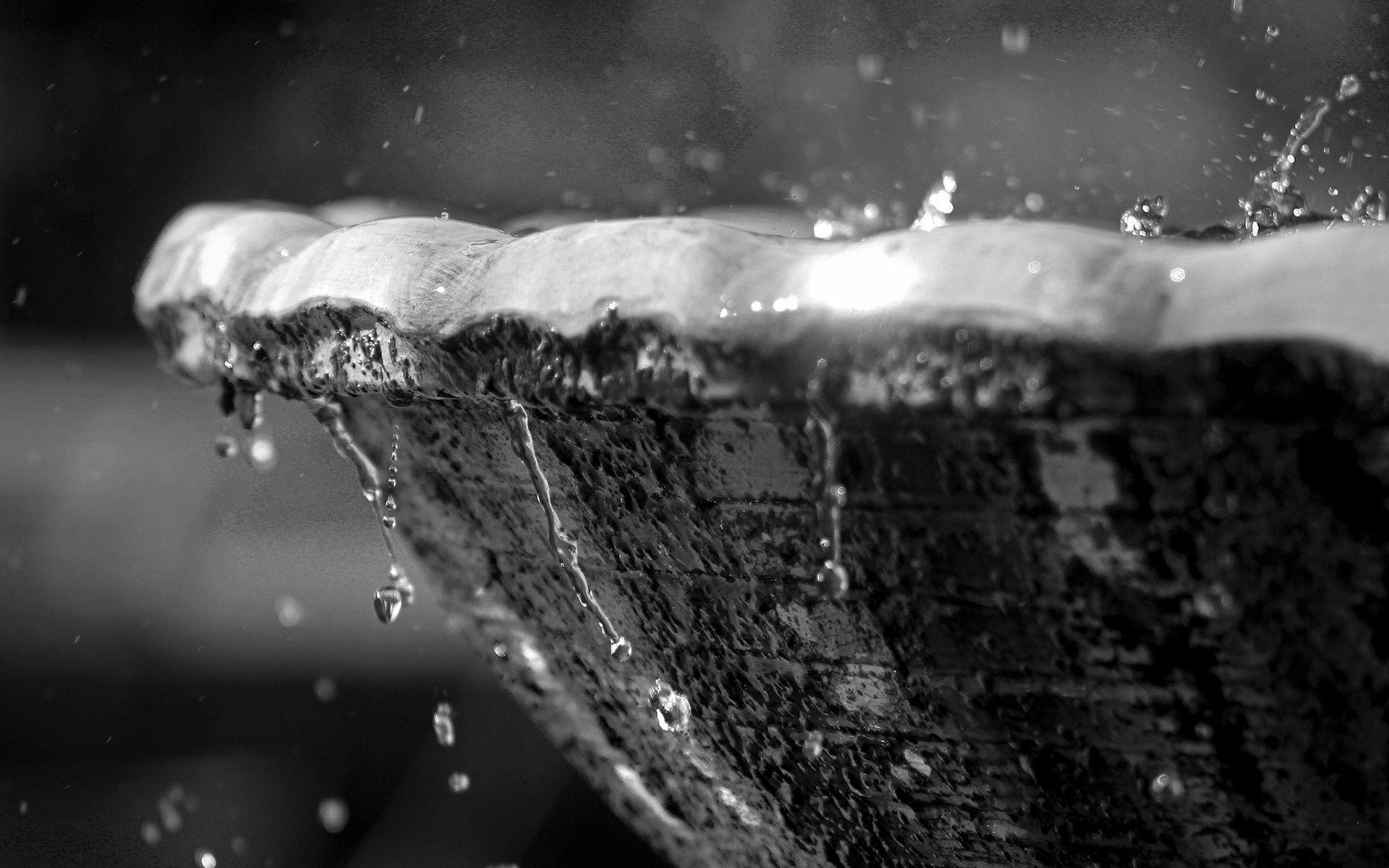 Download mobile wallpaper Spray, Macro, Water, Fountain for free.