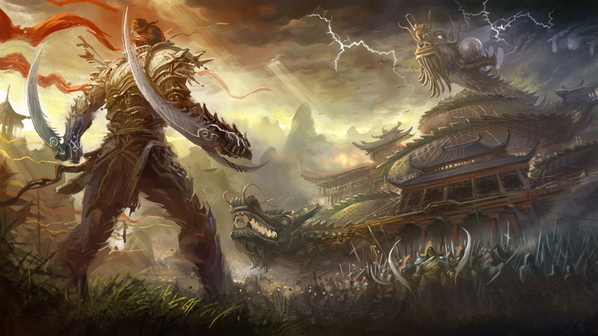 Free download wallpaper Fantasy, Warrior on your PC desktop