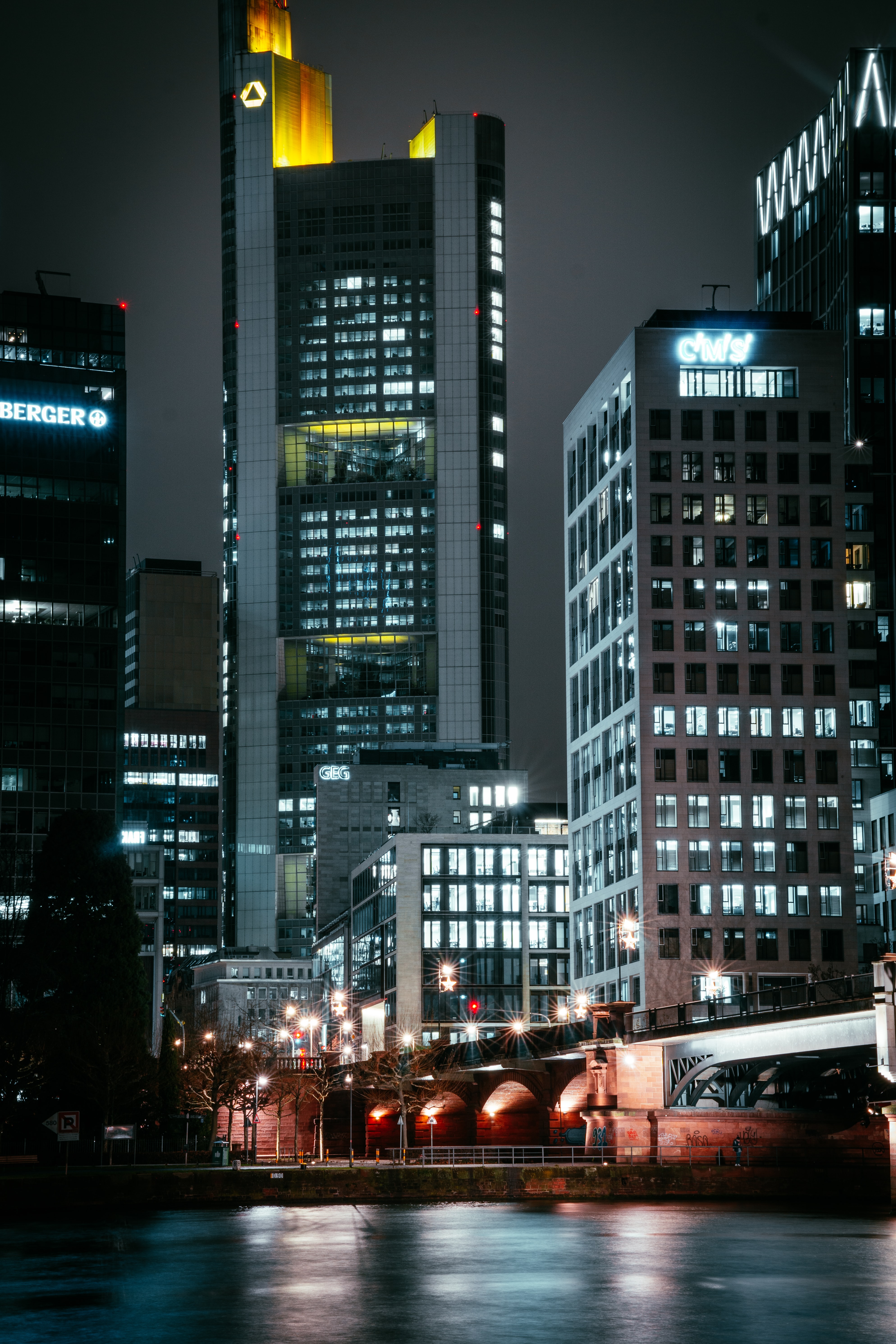Download mobile wallpaper Building, City, Cities, Night, Lights, Architecture for free.