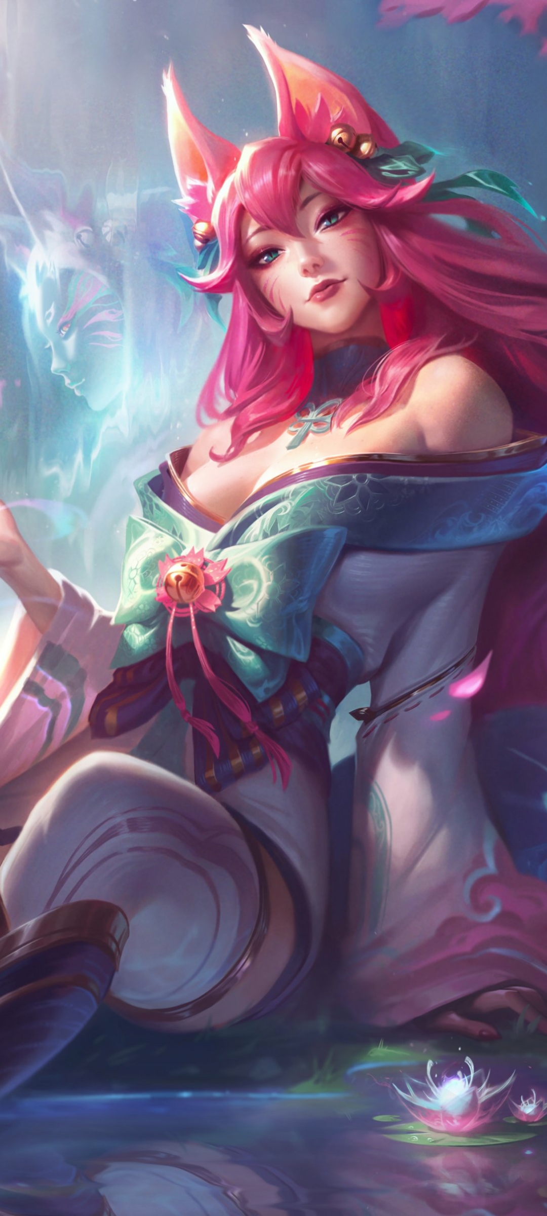 Descarga gratuita de fondo de pantalla para móvil de League Of Legends, Videojuego, Ahri (Liga De Leyendas).