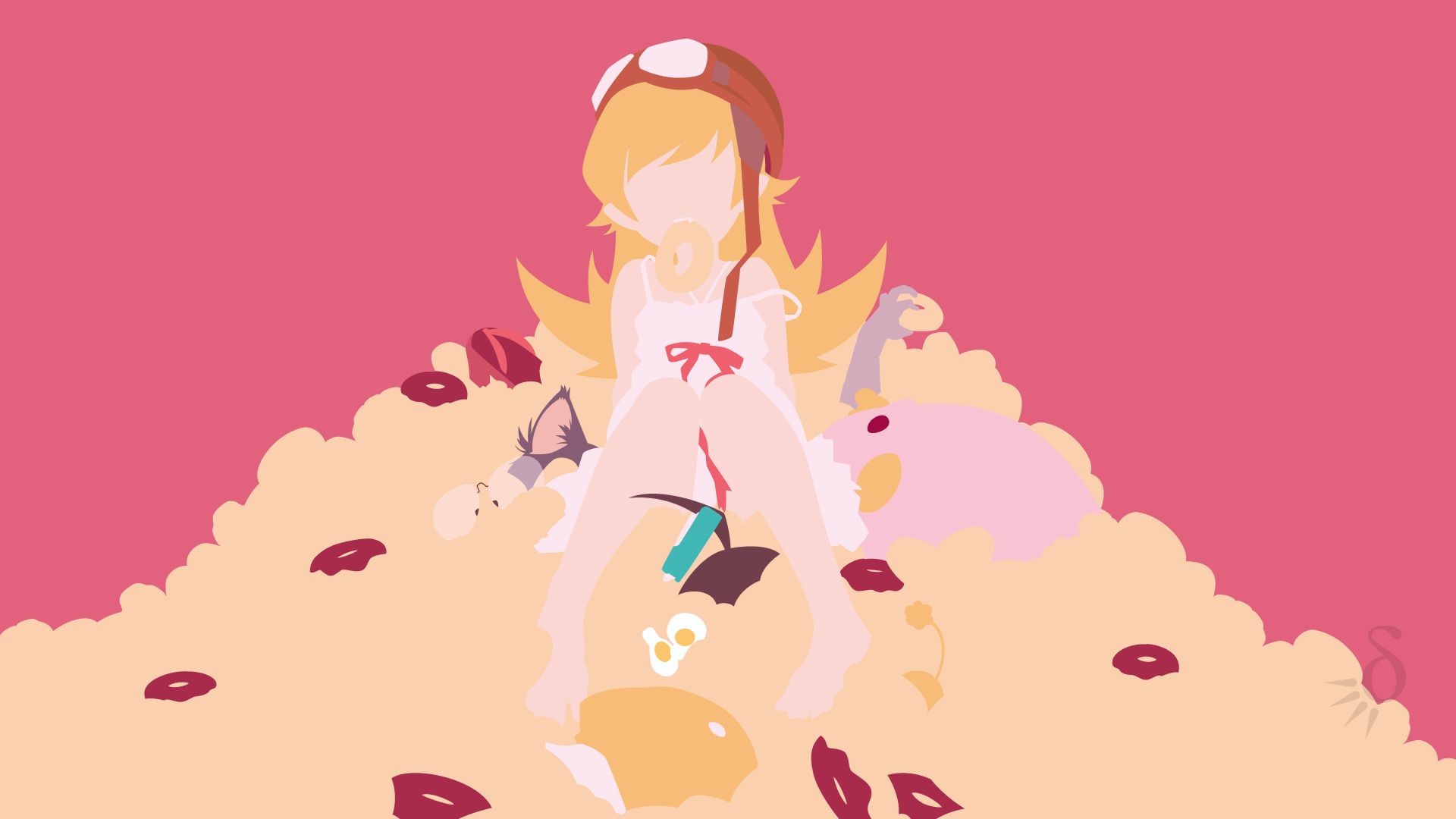 Download mobile wallpaper Anime, Monogatari (Series), Shinobu Oshino for free.