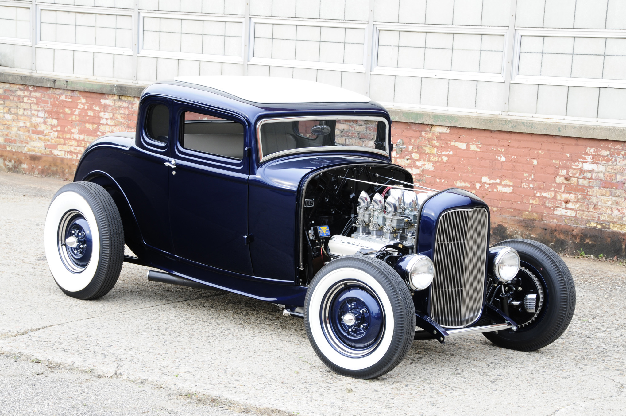 392183 Hintergrundbild herunterladen fahrzeuge, ford coupé, 1932 ford coupé, frisiertes auto, oldtimer, ford - Bildschirmschoner und Bilder kostenlos