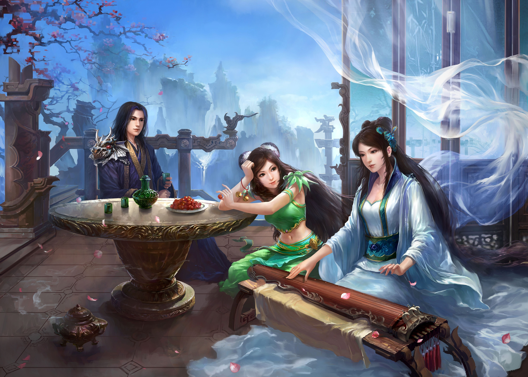 fantasy, artistic, jade dynasty