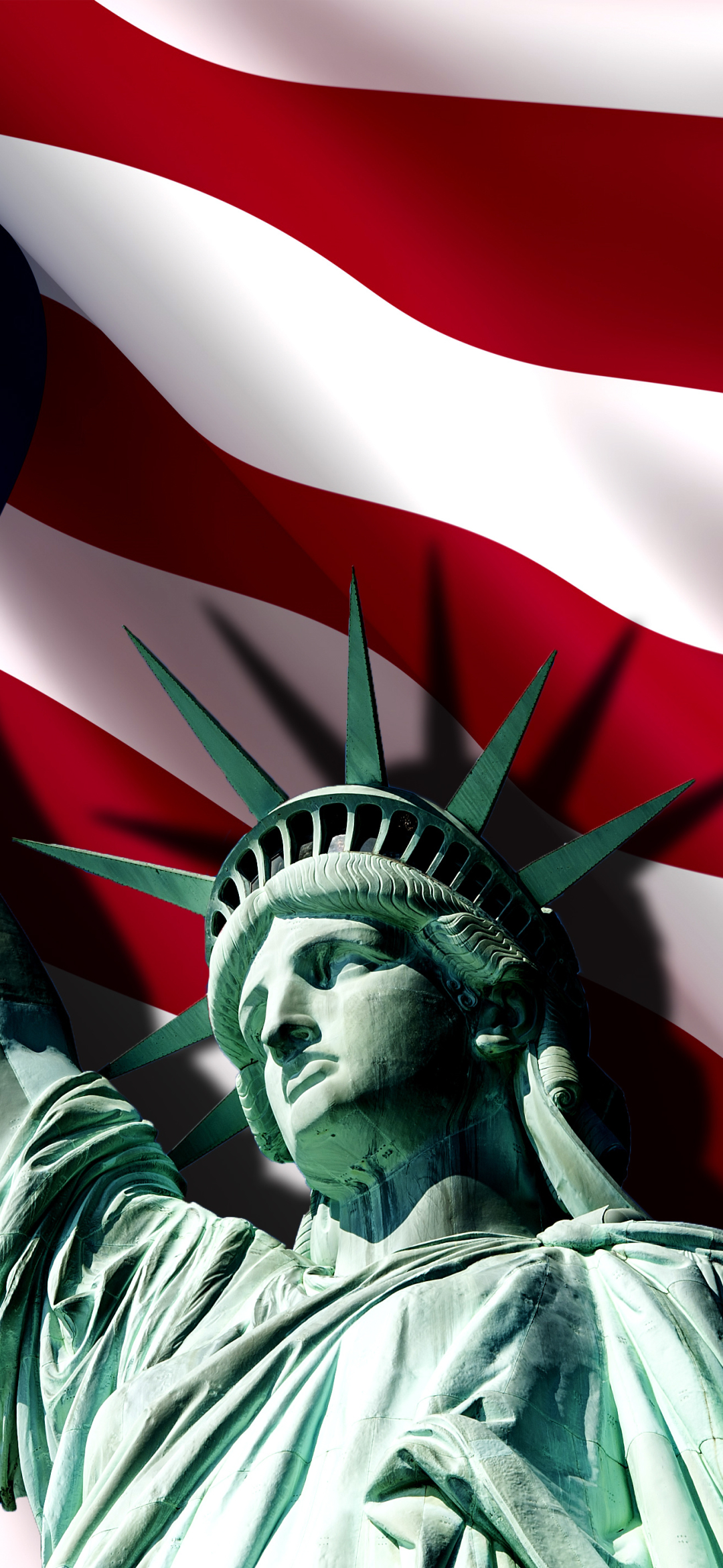 Baixar papel de parede para celular de Estátua Da Liberdade, Feriados, Dia Da Independência Dos Estados Unidos gratuito.
