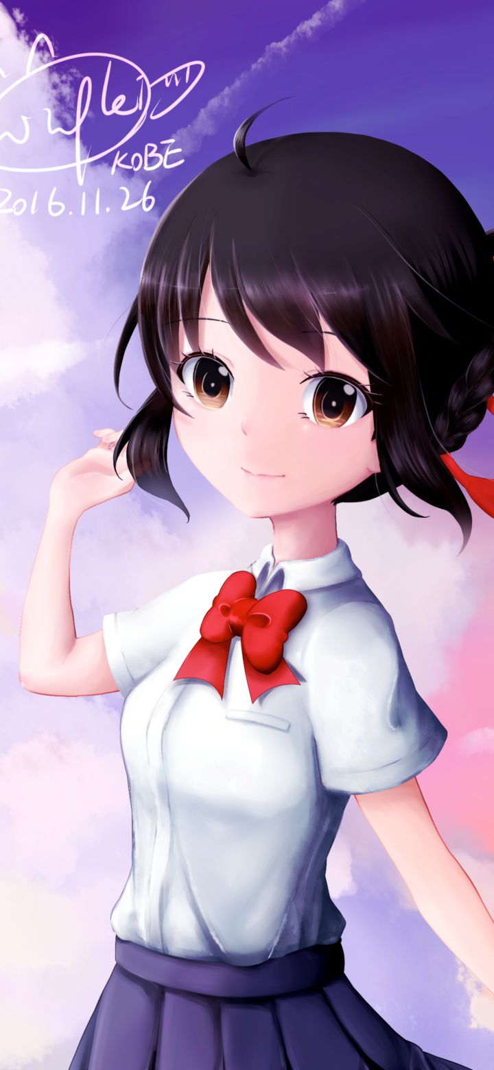 Descarga gratuita de fondo de pantalla para móvil de Animado, Kimi No Na Wa, Mitsuha Miyamizu.