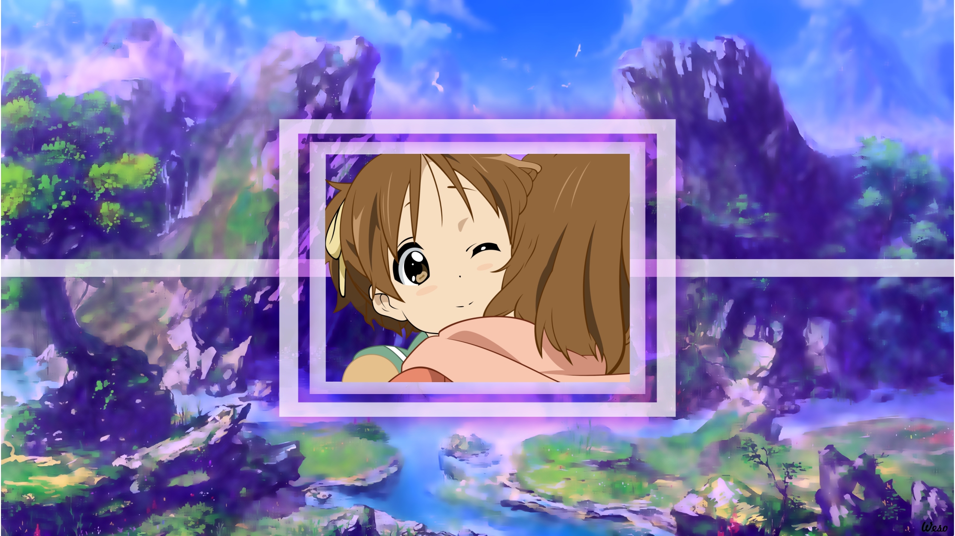 Free download wallpaper Anime, K On!, Yui Hirasawa, Ui Hirasawa on your PC desktop