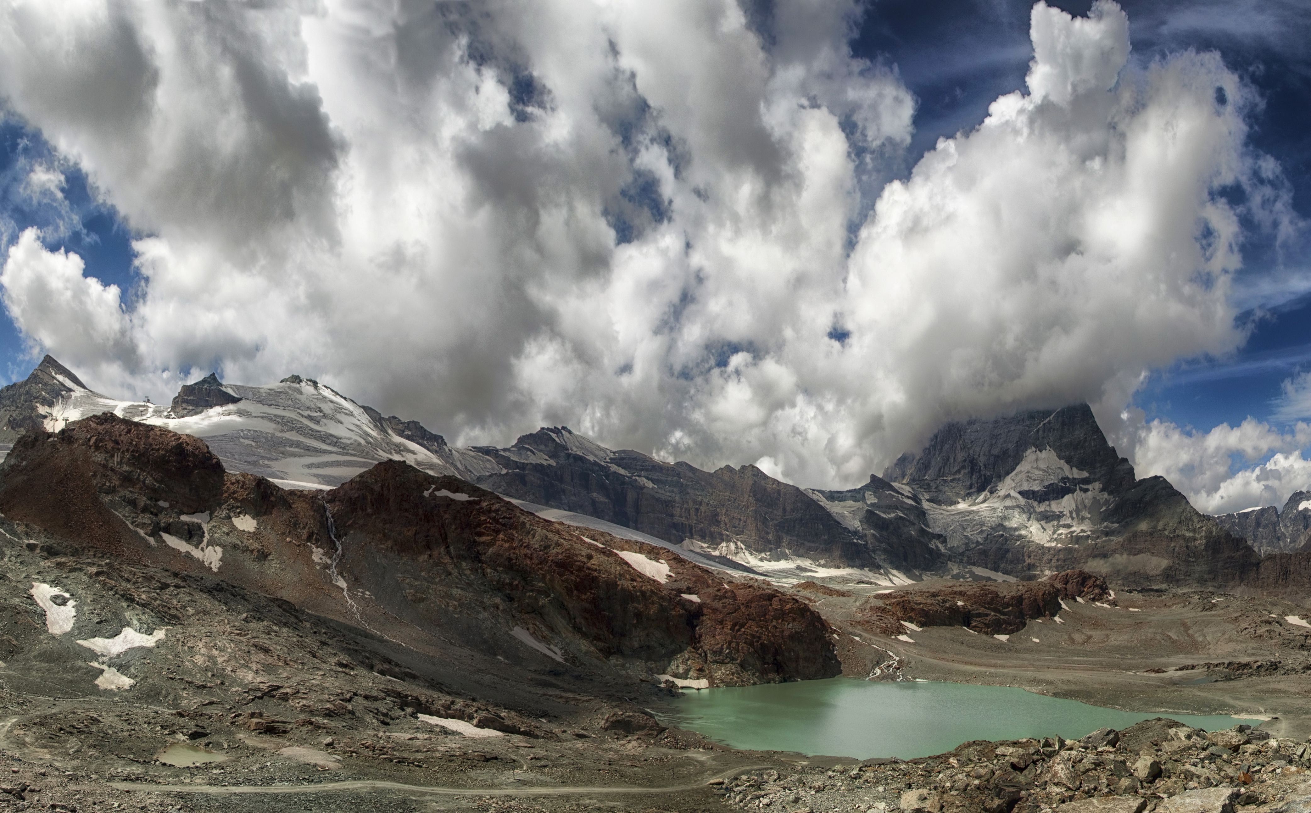 Download mobile wallpaper Mountains, Mountain, Earth, Cloud for free.