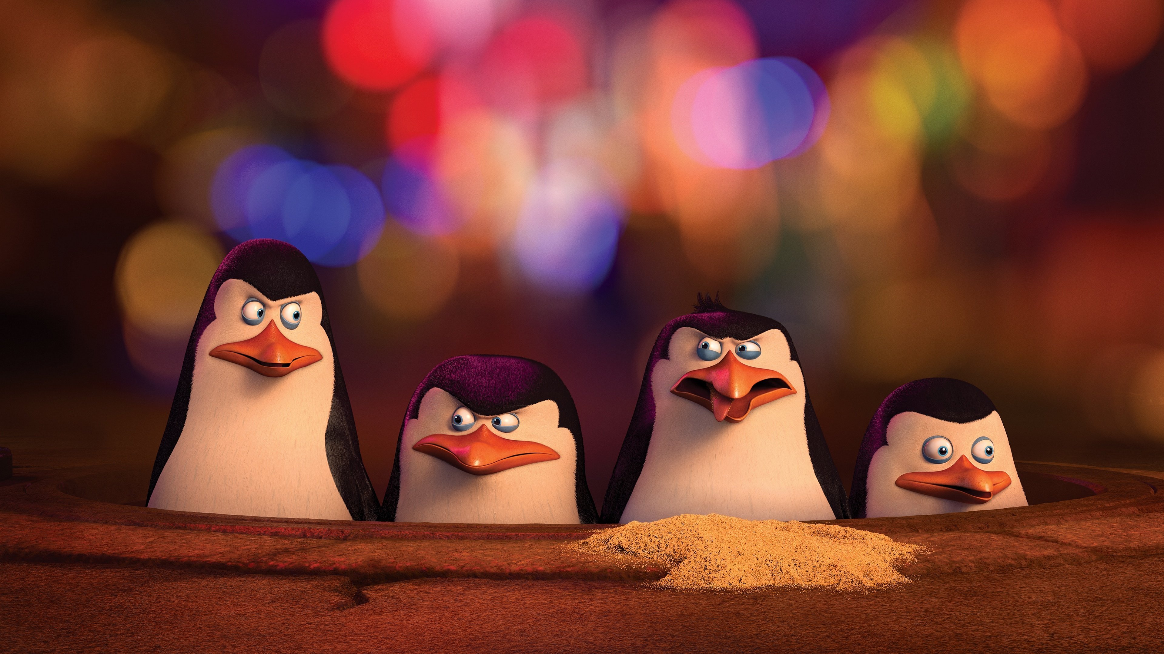 Laden Sie Die Pinguine Aus Madagascar HD-Desktop-Hintergründe herunter