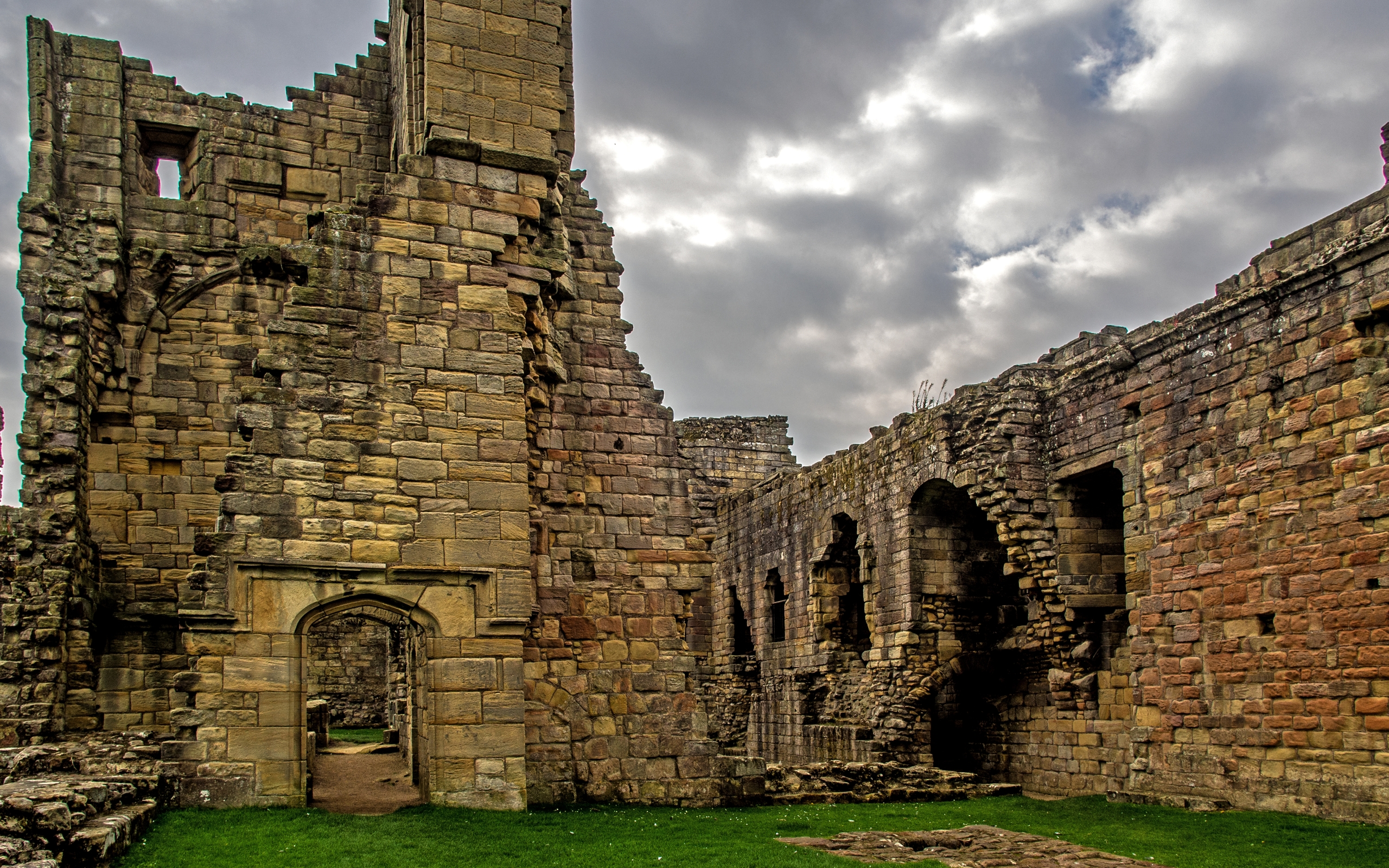 man made, warkworth castle, castles
