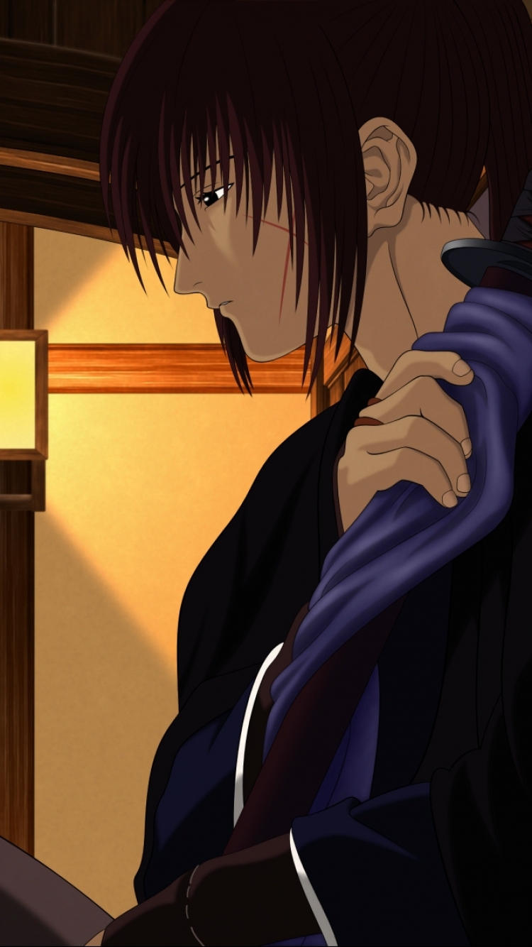 Descarga gratuita de fondo de pantalla para móvil de Animado, Kenshin El Guerrero Samurái.